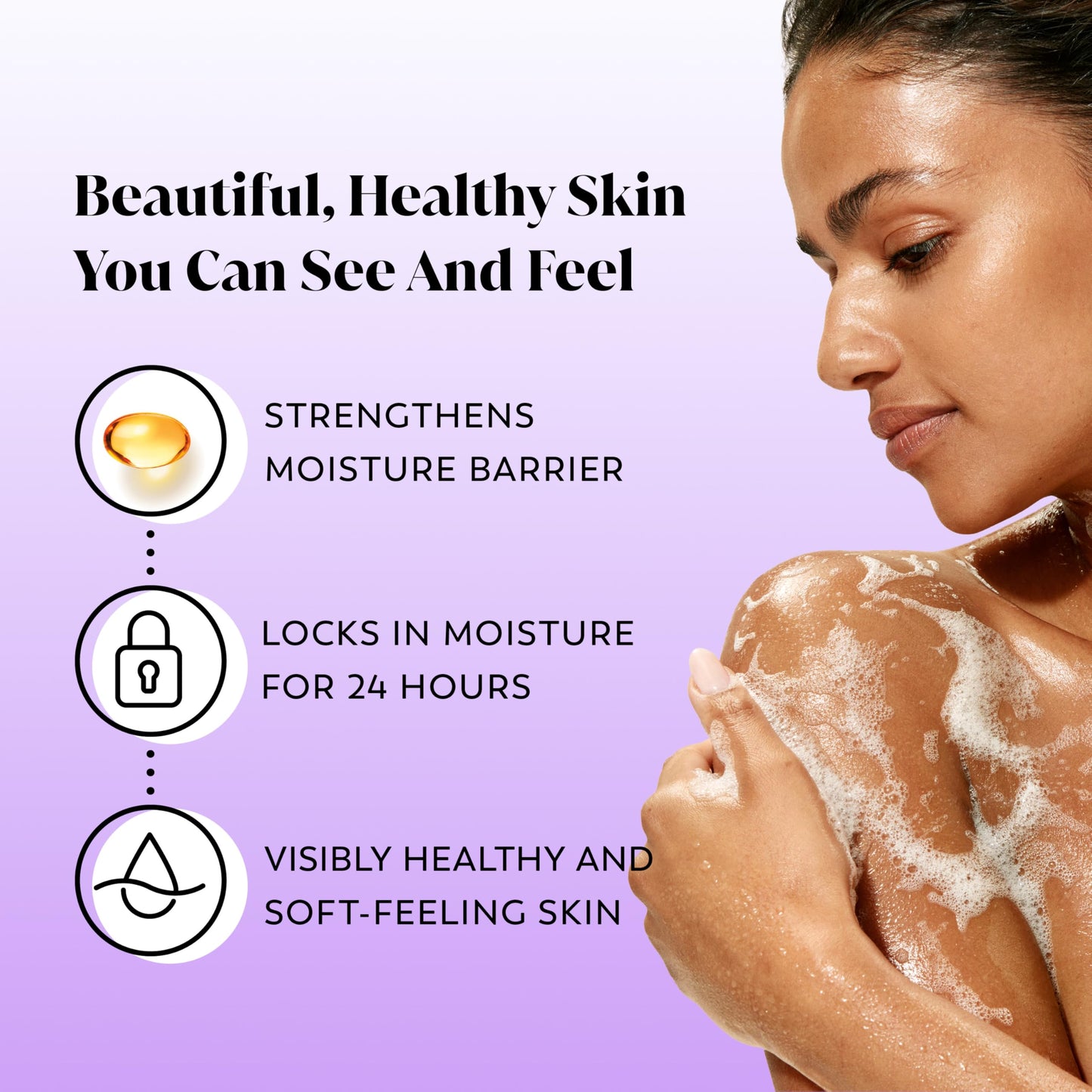 Olay Age-Defying Body Wash for Women, 24hr Moisture, Vitamin E & B3, Hydrating & Refreshing, Paraben-Free, 22 fl oz, 2-Pack