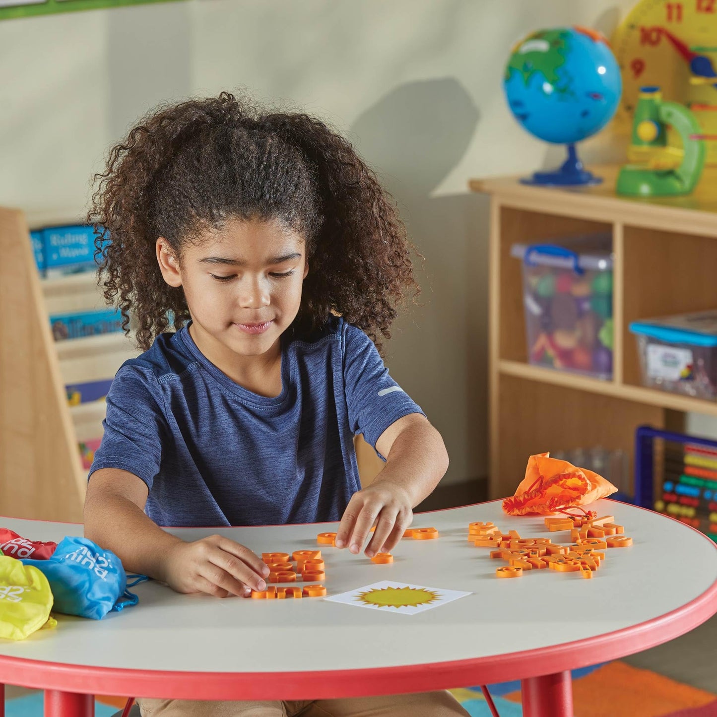 hand2mind Rainbow Lowercase Magnetic Letters for Kids – Alphabet Letter Magnets for Kindergarten, Word Building & Letter Recognition (Set of 6)