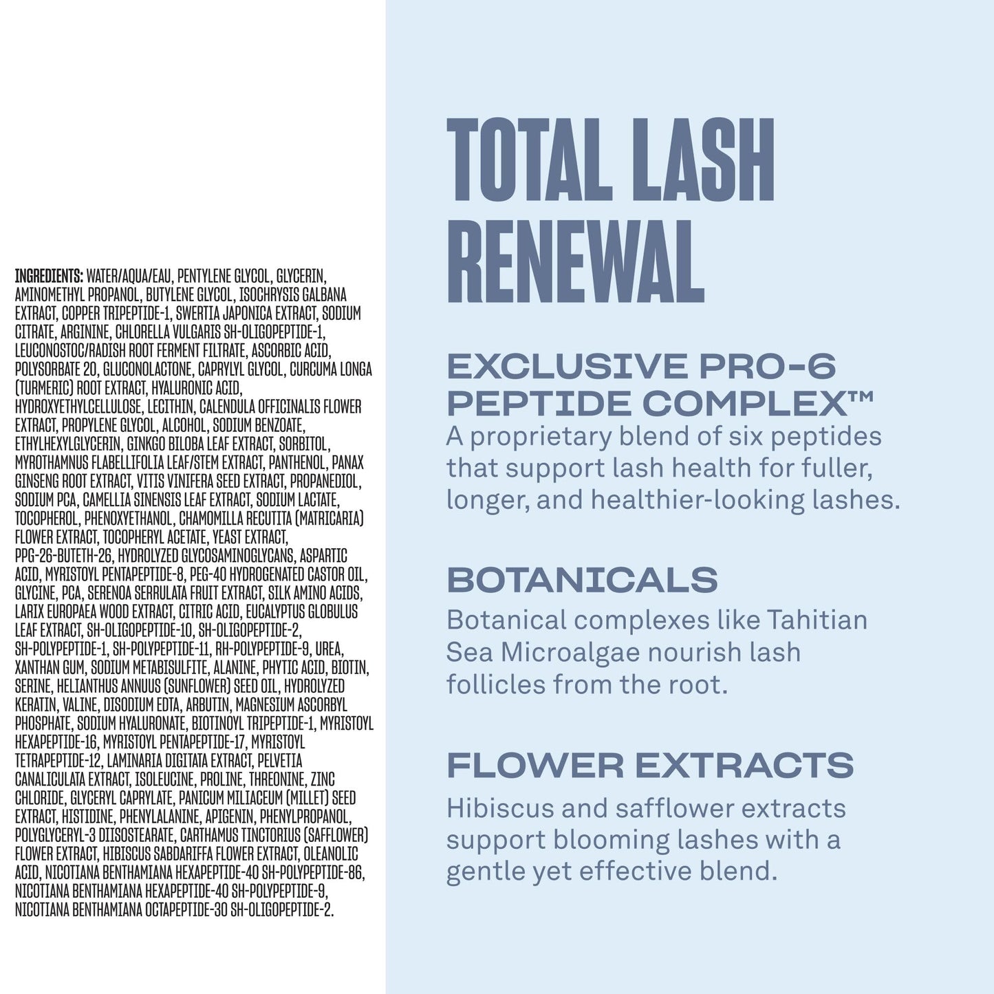BABE ORIGINAL Renewing Lash Serum – Peptide Eyelash Treatment for Fuller, Longer Natural Lashes, Nourishing & Cruelty-Free