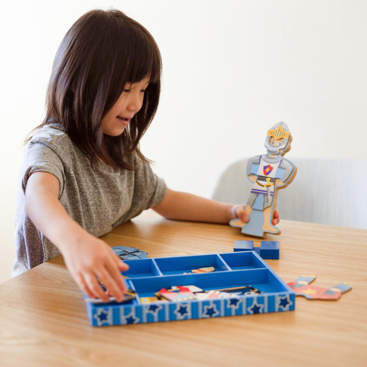 Melissa & Doug Joey Magnetic Wooden Dress-Up Pretend Play Set (25+ pcs)