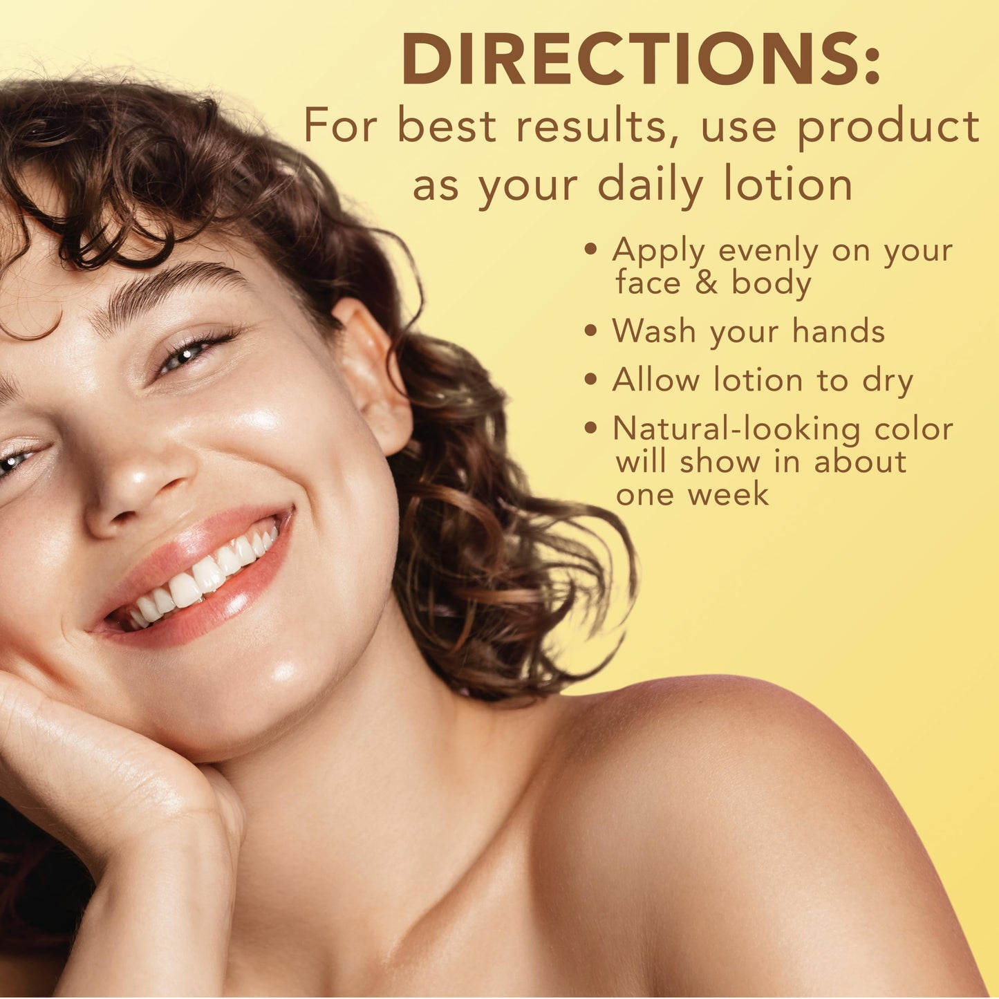 Jergens Natural Glow Hydra Gel Moisturizer with Hyaluronic Acid – Fragrance-Free Self Tanner for Medium to Deep Skin, 8.3 oz