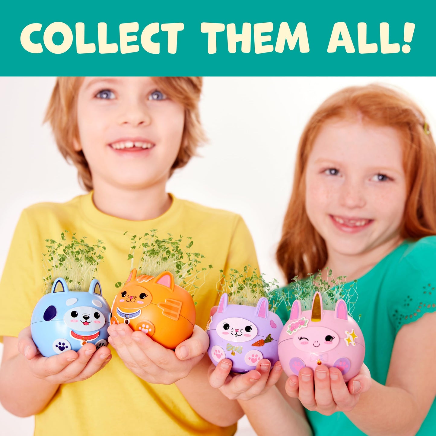 Creativity for Kids Plant-A-Pet Bunny Kit – Mini Gardening Craft for Kids, Fun DIY Art Gift, Easter Basket Stuffer & Birthday Gift (Ages 6+)