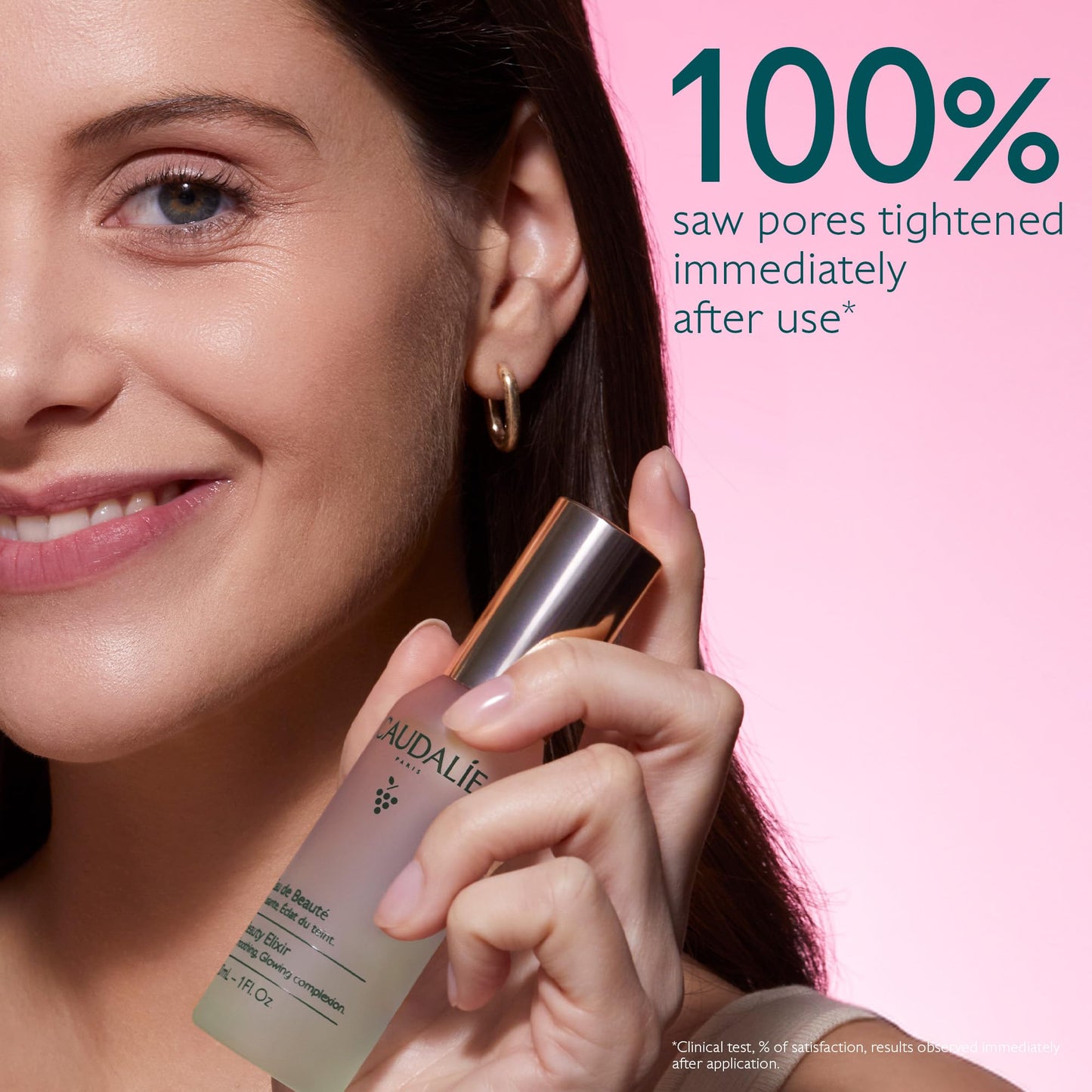 Caudalie Beauty Elixir Face Mist: Toner That Tightens Pores + Reduces Dullness + Sets Makeup - 30 mL