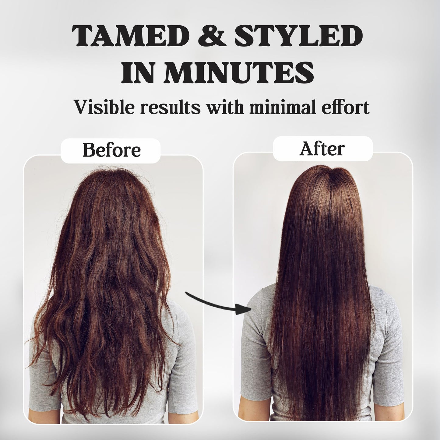 Herstyler Hair Straightening Comb - Straightener Comb for Flat Iron - Makes Styling Easy - Get Straight Hair in Minutes (Pink)