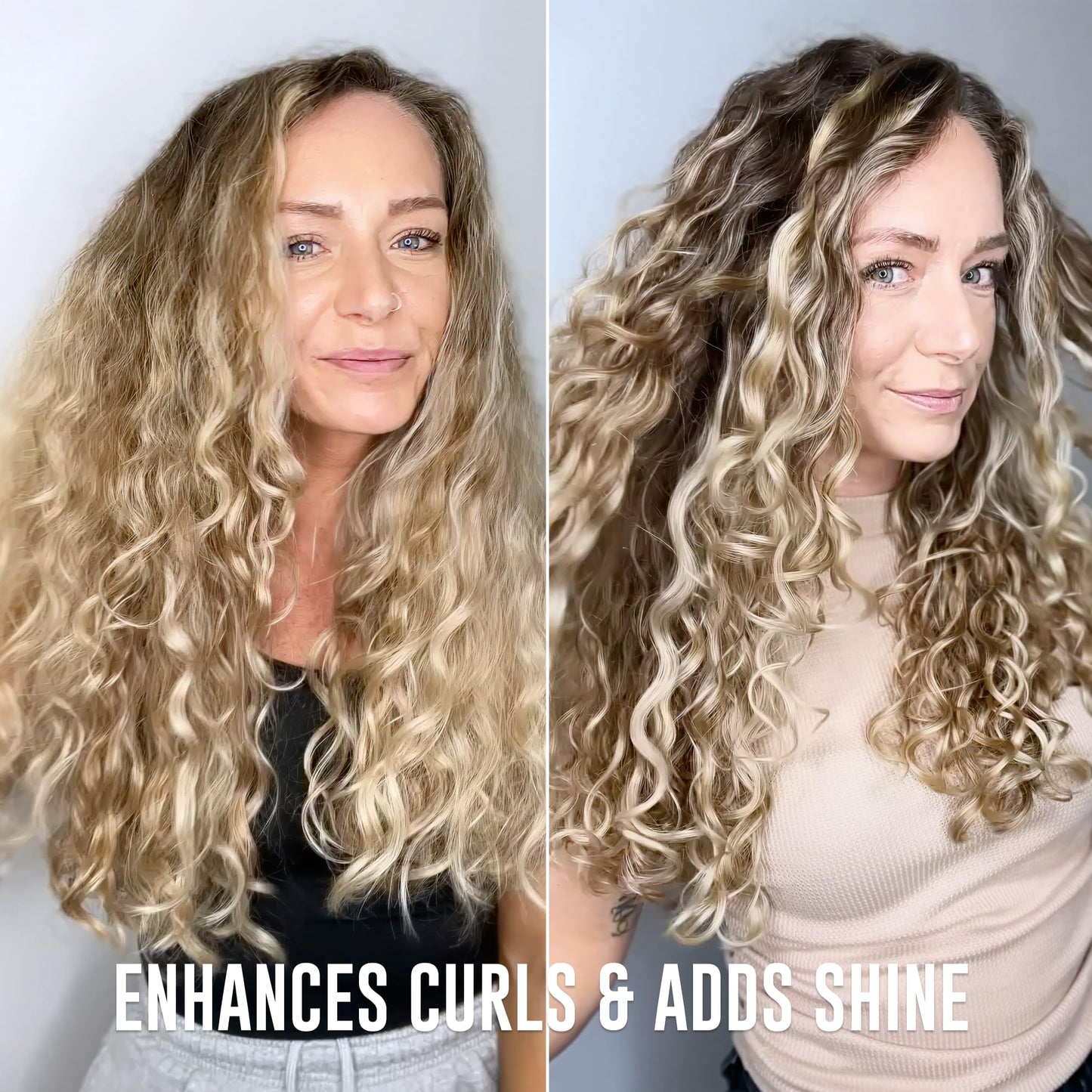 Love Ur Curls Irish Sea Moss Hair Gel, Medium Hold Hair Styling Curling Gel for Defined Curly Hair, Waves & Coils, Vegan, Cruelty Free, 236mL