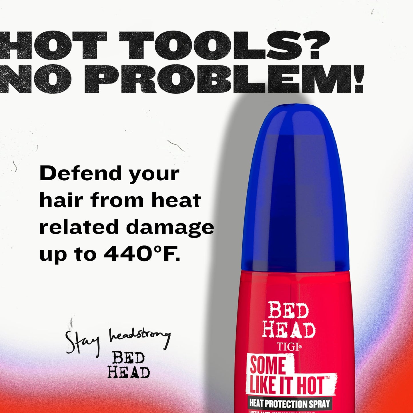 TIGI Bed Head Some Like It Hot Heat Protection Spray for Heat Styling 3.38 fl oz