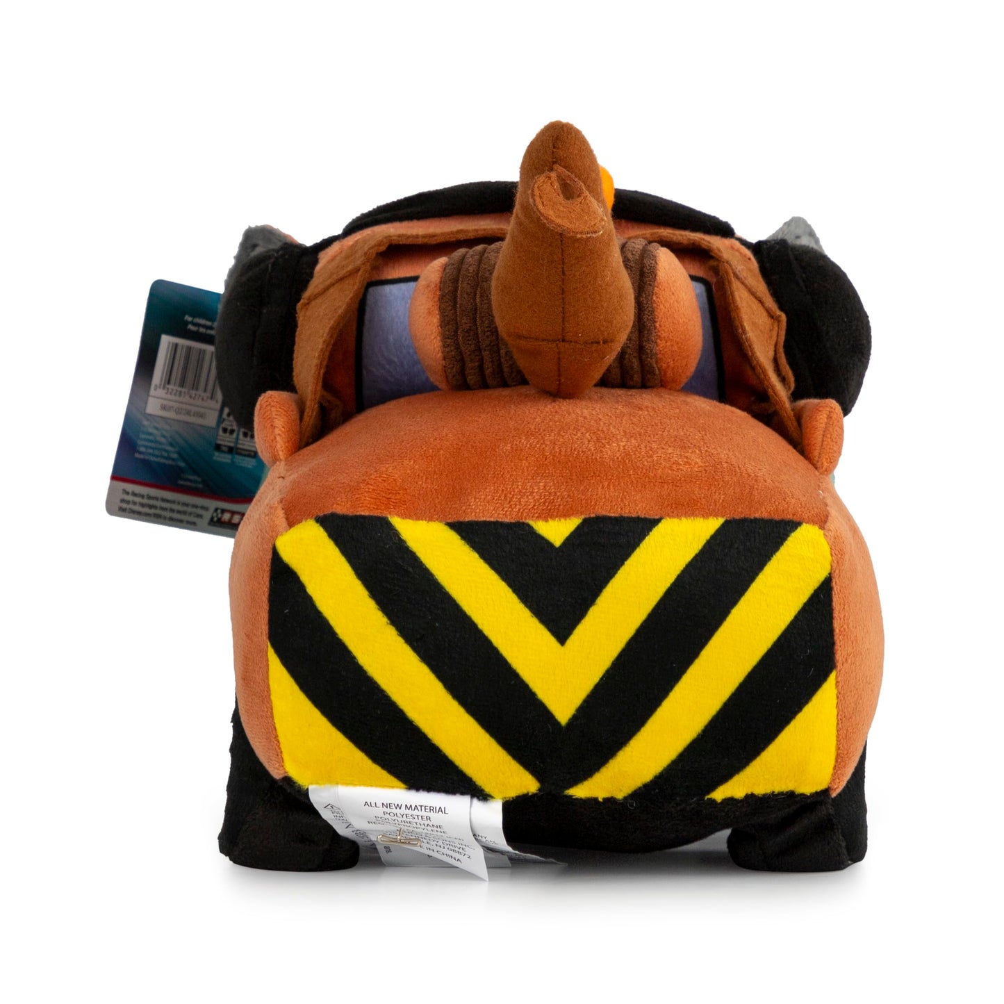 Disney Pixar Cars Tow Mater Plush Pillow Buddy - Super Soft Character Throw Cushion for Kids Playroom & Bedding - Polyester Microfiber, 14 Inches