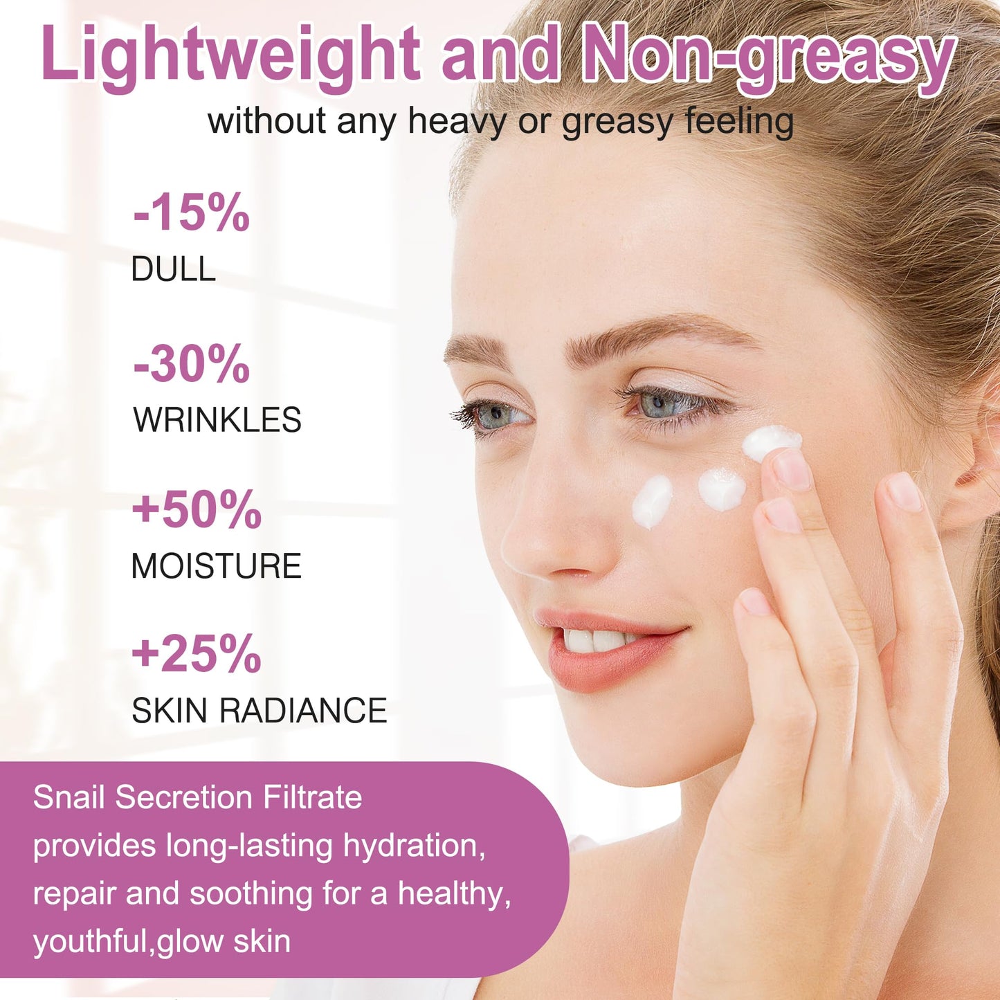 Korean Snail Mucin Skincare Set – 6 Pcs Anti-Aging, Hydrating & Repairing Glass Skin Kit for Dull, Dry Skin – Gift Set for Women & Teens