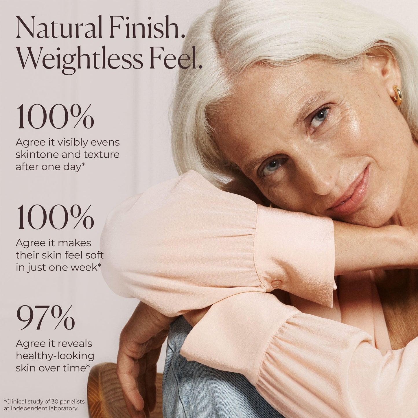 Laura Mercier Tinted Moisturizer SPF 30 – Natural Dewy Finish, 24HR Hydration, Sheer to Light Buildable Coverage, Skin Tint, Sand