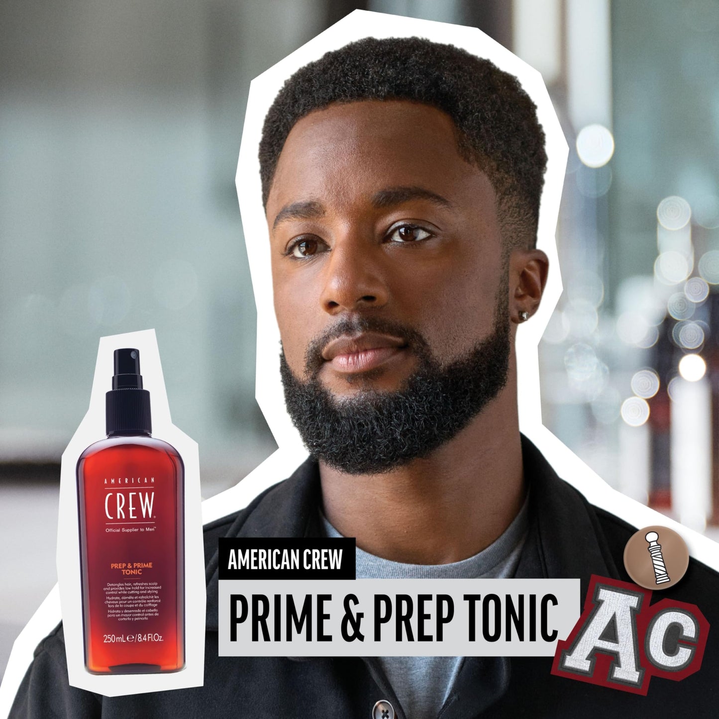 AMERICAN CREW Prep & Prime Tonic, 8.4 Fl Oz