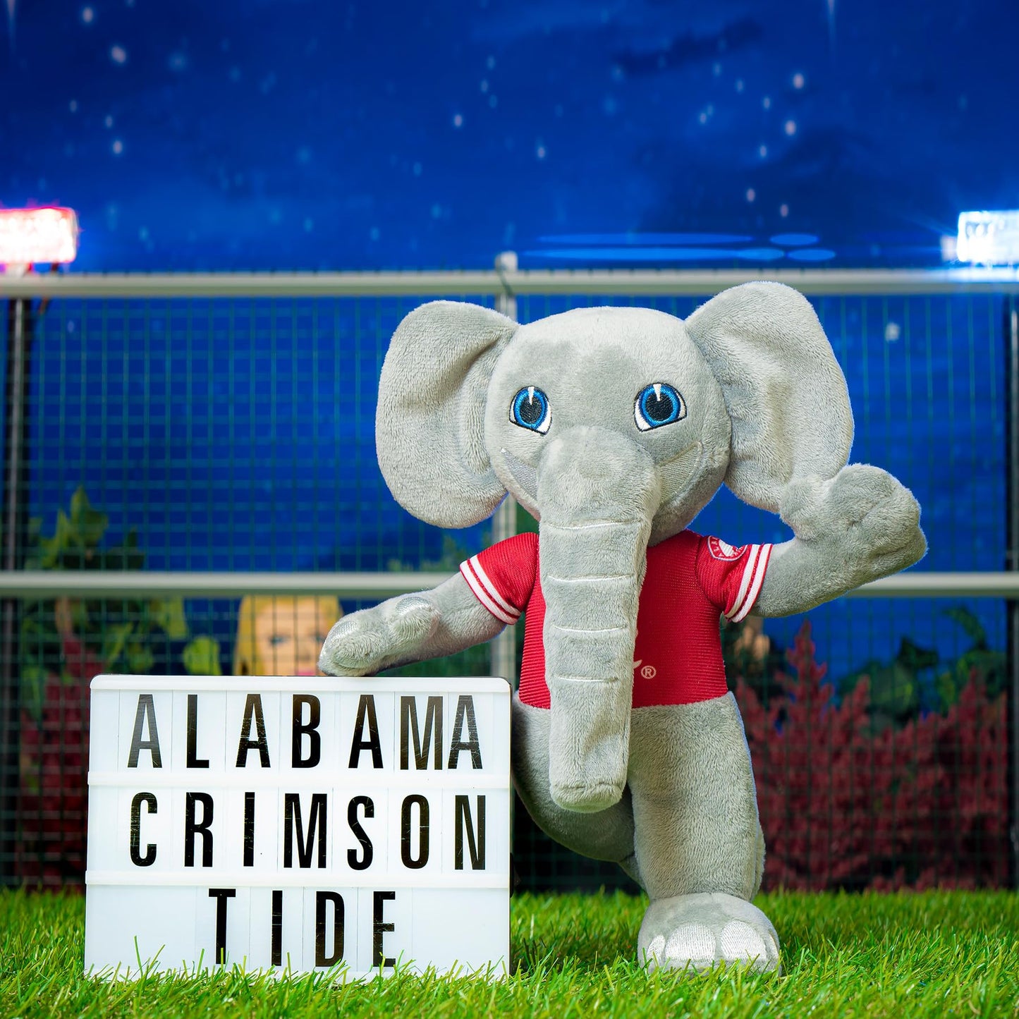 Bleacher Creatures Alabama Crimson Tide Al The Elephant 10" Mascot Plush Figures