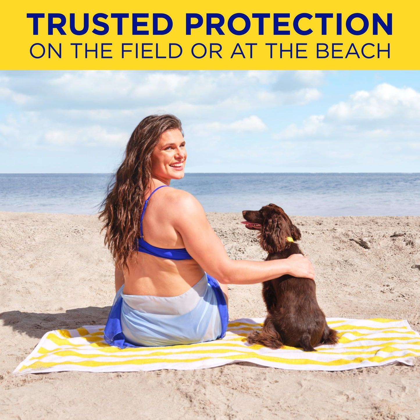 Coppertone Sport SPF 50 Sunscreen Spray, Sweat & Water Resistant, Oxybenzone-Free, Lightweight Sunblock, 5.5oz, Pack of 3