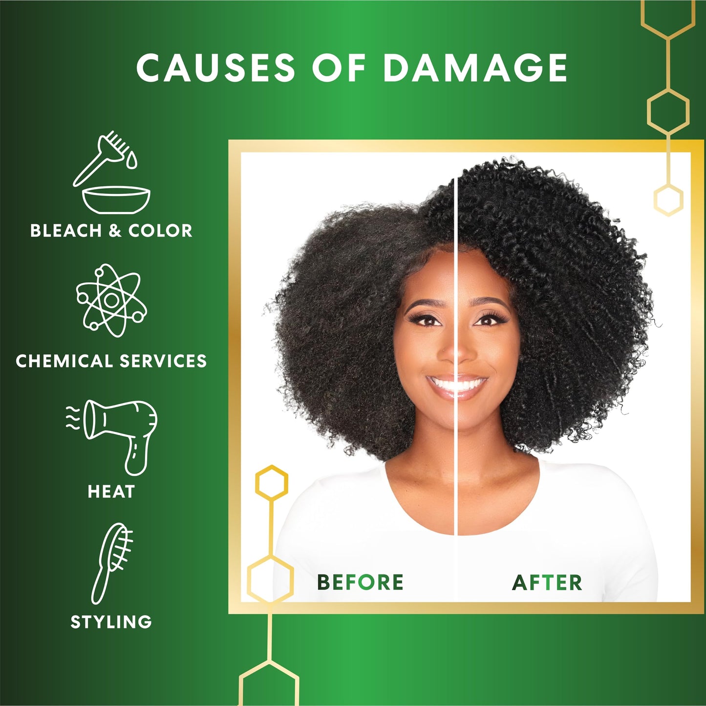 Palmer's Amino Bonding Complex Hair Mask Packette, Intense Conditioning with Coconut Oil & Vitamin E, Heat Protect, Anti-Frizz, Shine