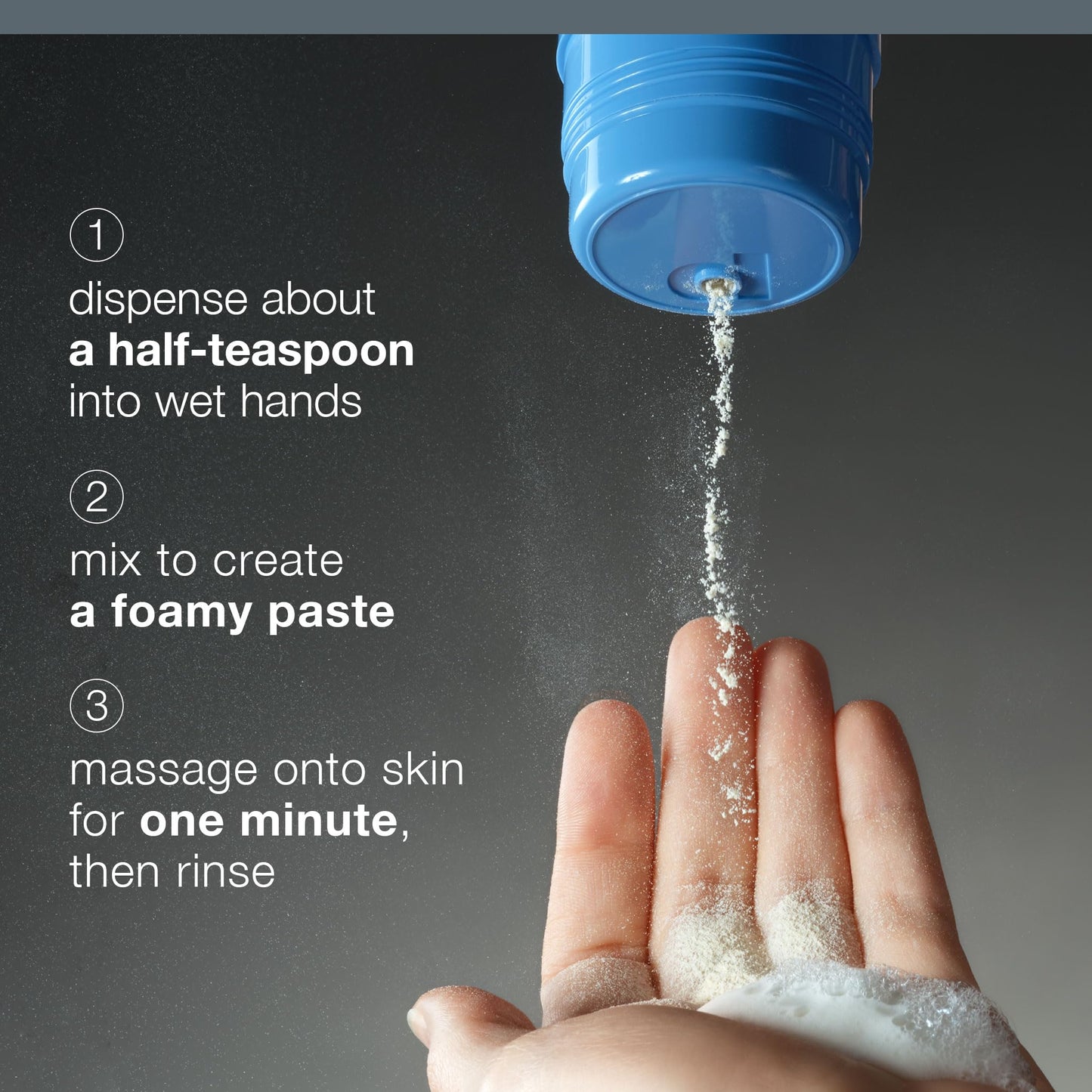 Dermalogica Daily Milkfoliant Face Exfoliator Powder with AHA & BHA – Calming, Polishing & Hydrating Oat-Based Vegan Scrub, Travel Size 0.45 fl oz