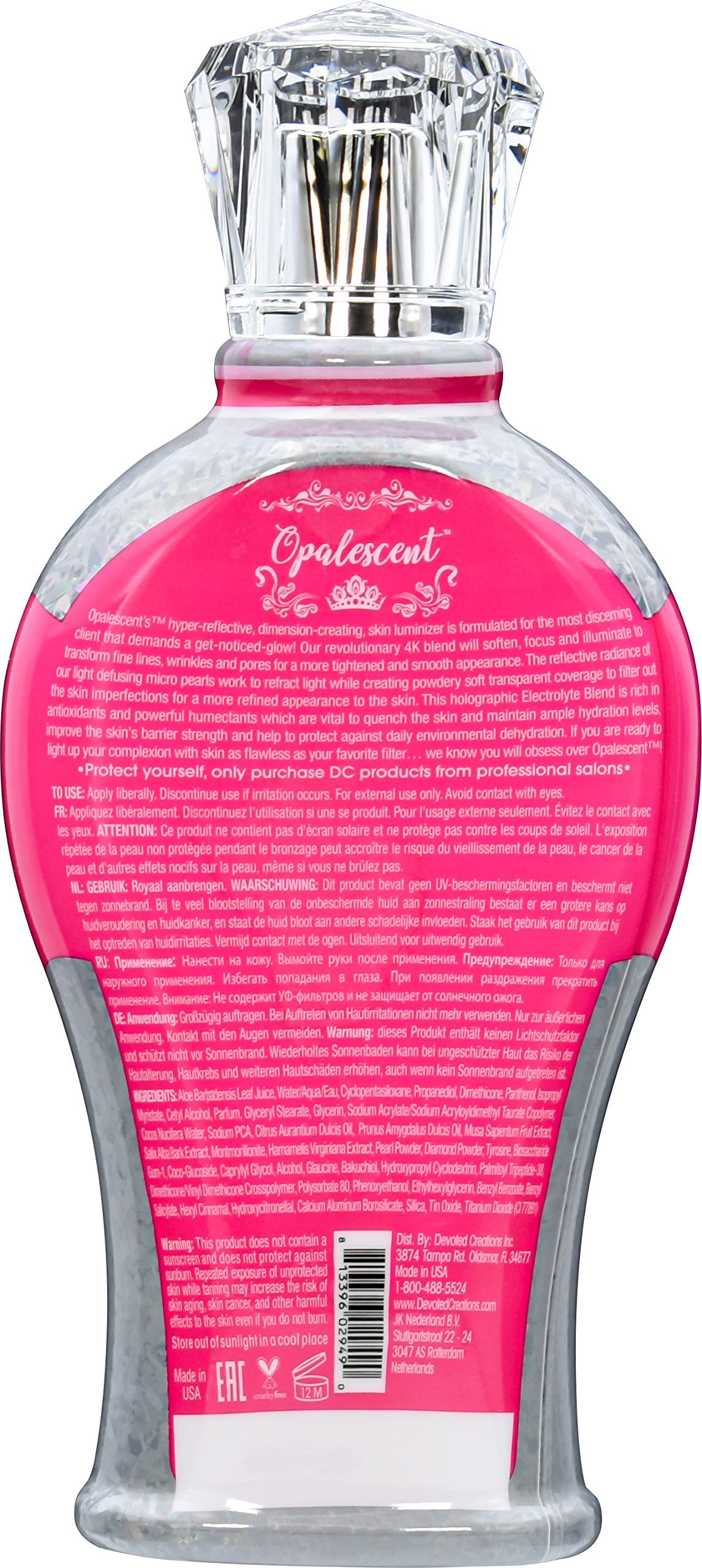 Devoted Creations Opalescent Tanning Lotion 12.25 oz