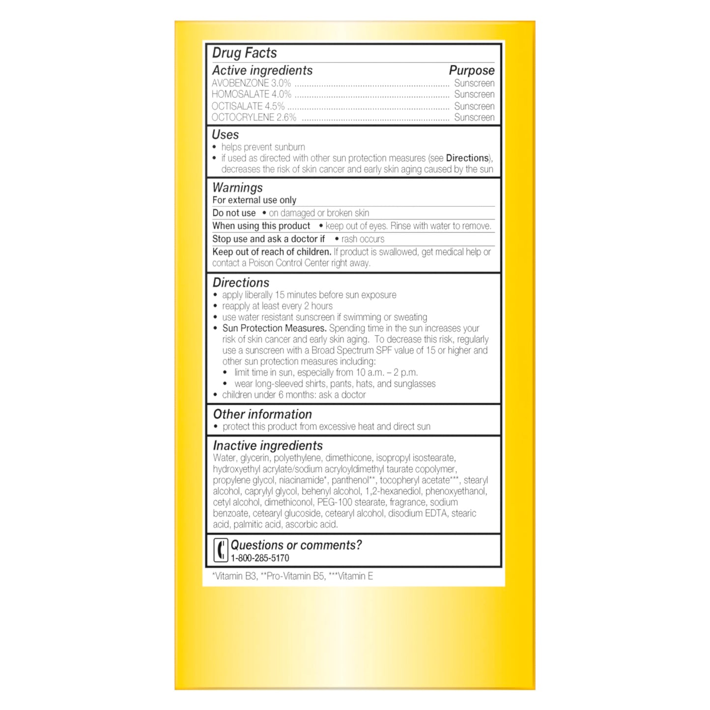 Olay Daily Face Moisturizer SPF 15 for Normal Skin - Lightweight Hydrating Lotion with Vitamins C, E & Niacinamide, 6 oz, 2-Pack