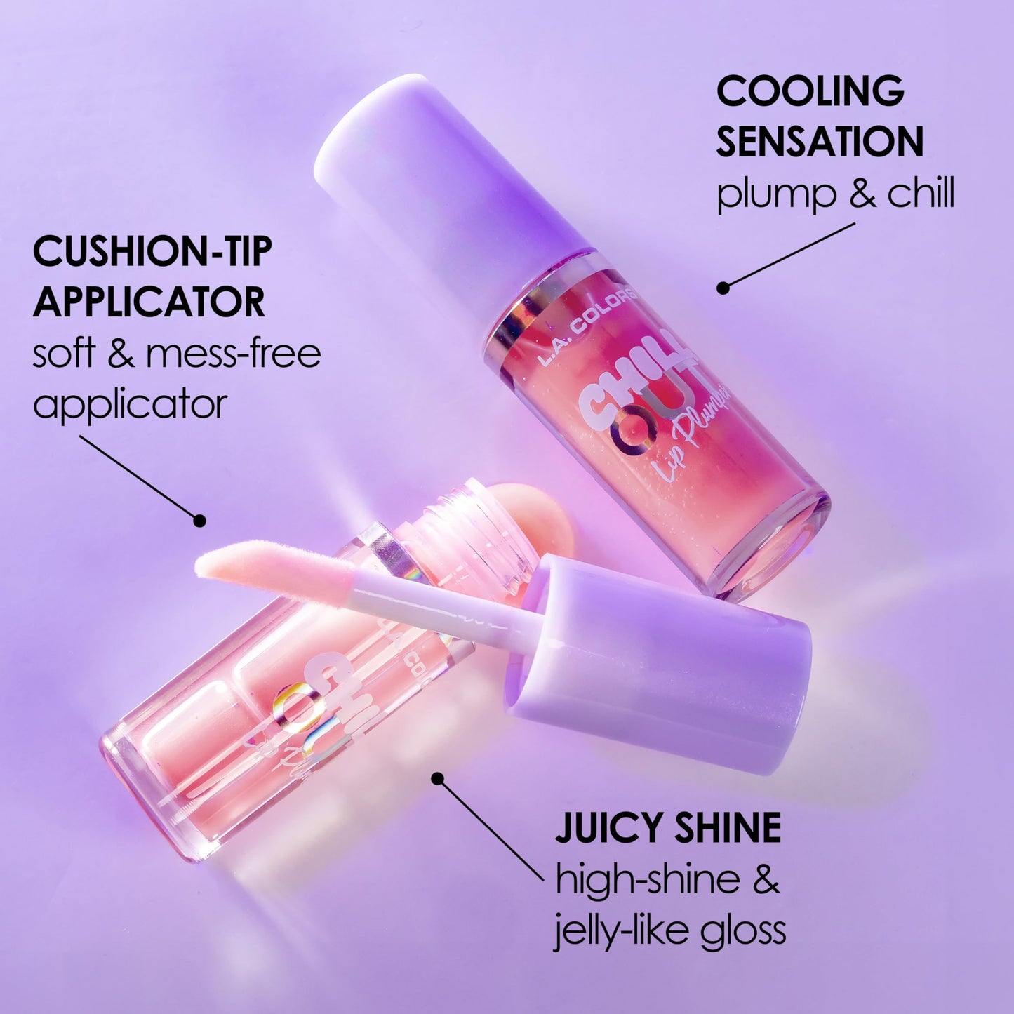 L.A. COLORS Chill Out Lip Plumper, Crushing CLG470