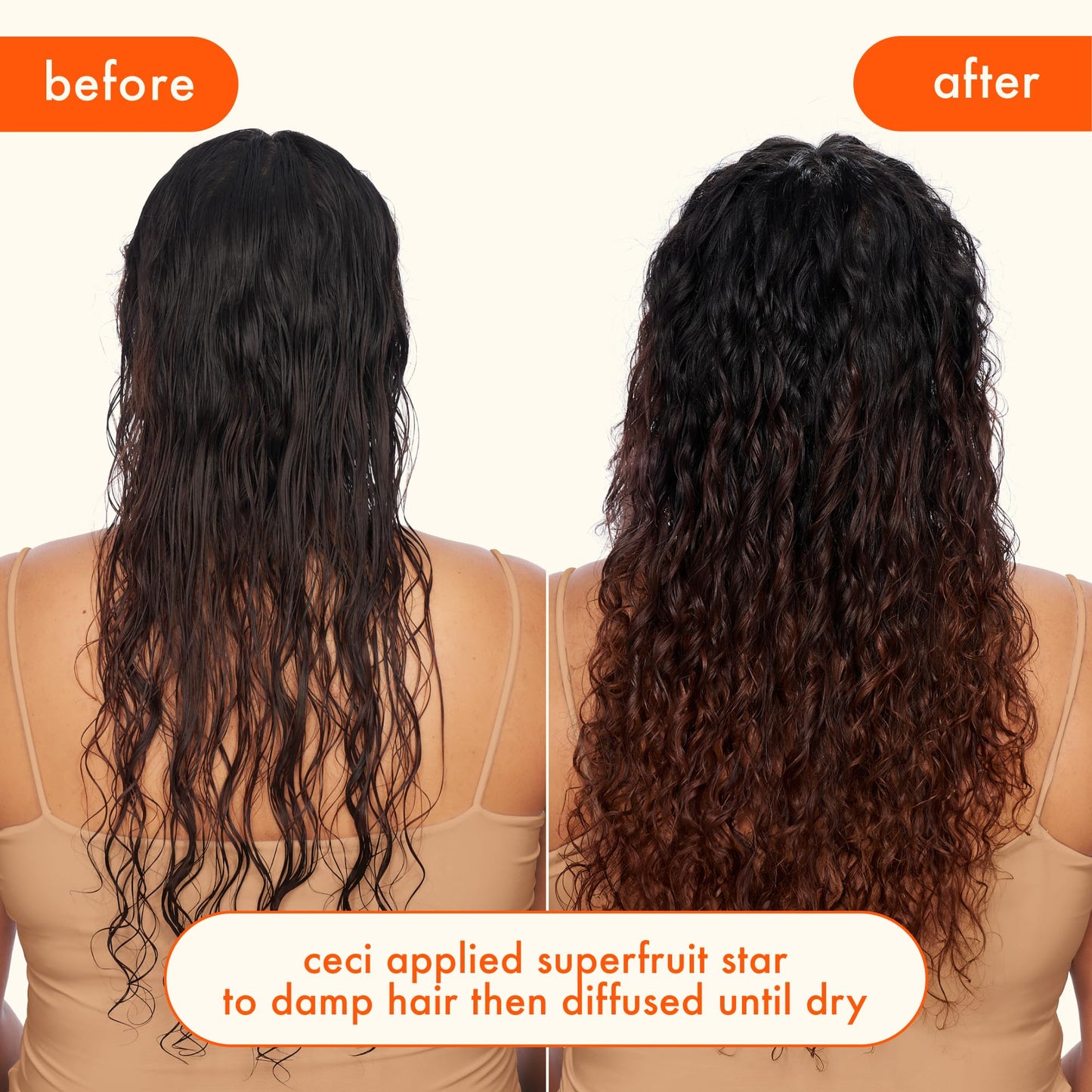 amika superfruit star lightweight hair styling + heat defense oil