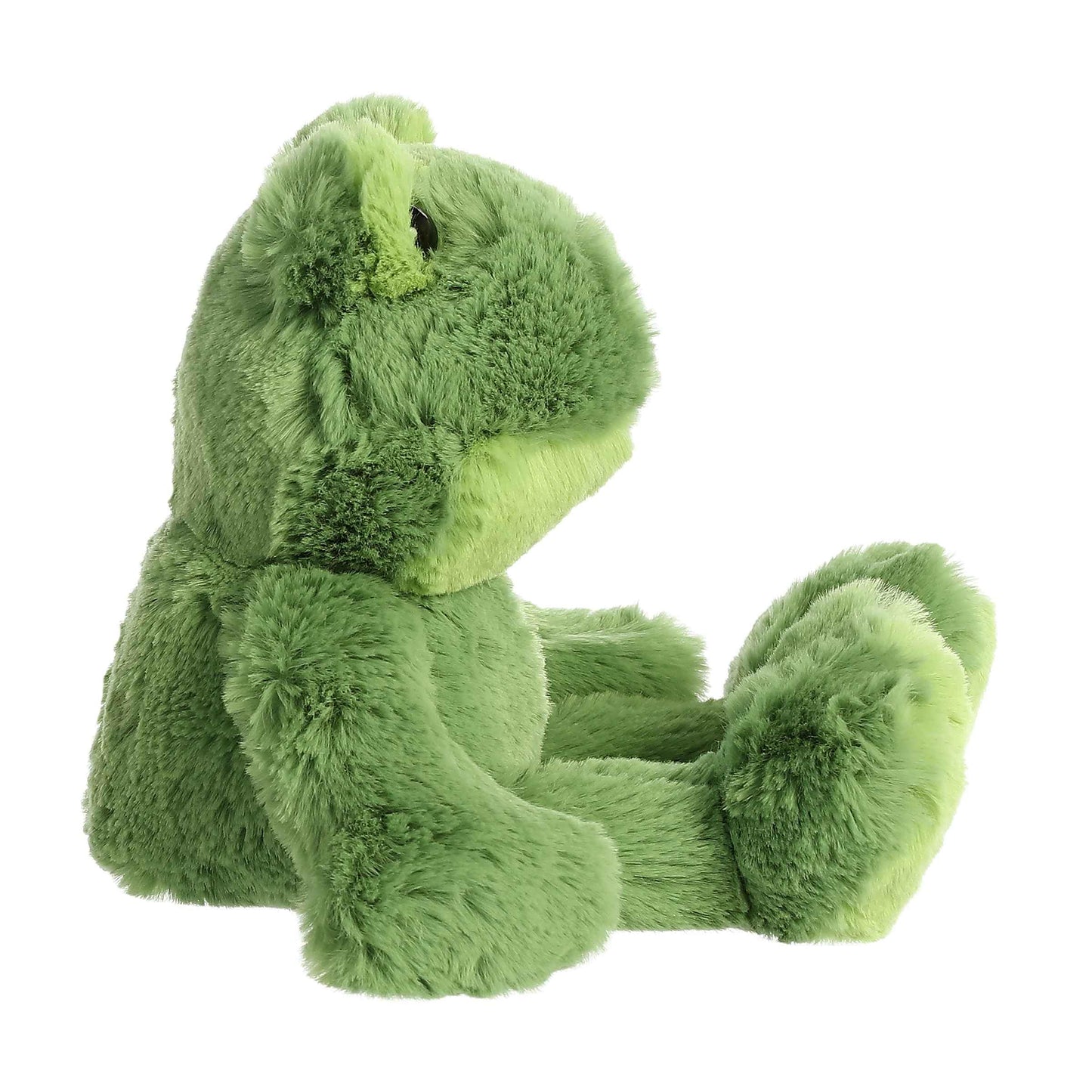 Aurora® Adorable Mini Flopsie™ Fernando Frog™ Stuffed Animal - Playful Ease - Timeless Companions - Green 8 Inches