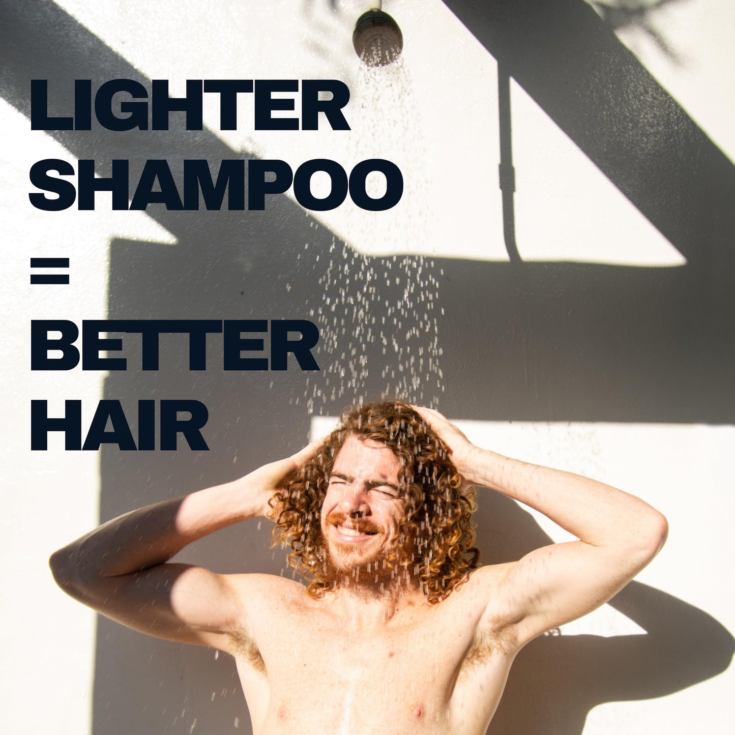 Modern Mammals Light Shampoo Bar for Men – Gentle, Vegan, No Poo, Low Lather, Conditioner-Infused, Sensitive Scalp, Fragrance-Free, 2.4oz