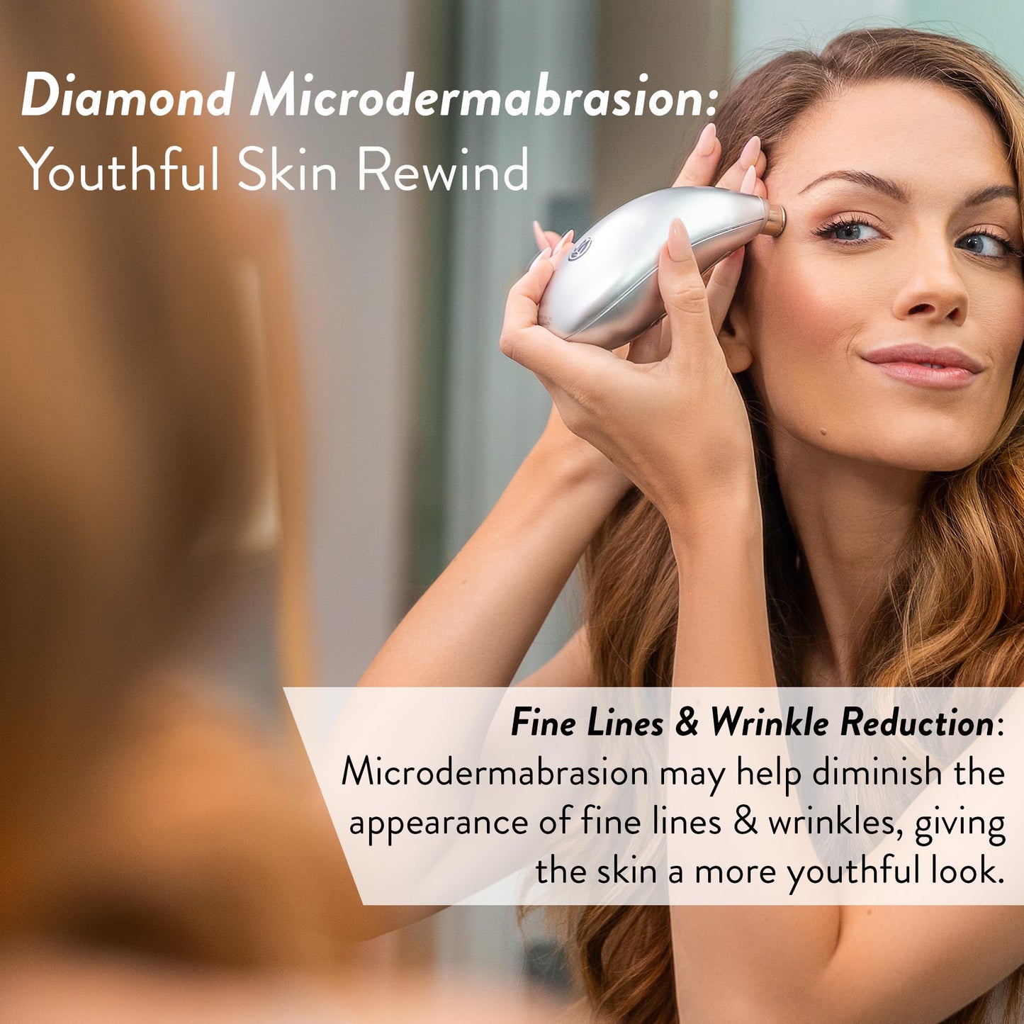 Microderm GLO Diamond Microdermabrasion Kit – Home Facial Machine, Blackhead Remover, Exfoliator for Acne Scars & Anti-Aging