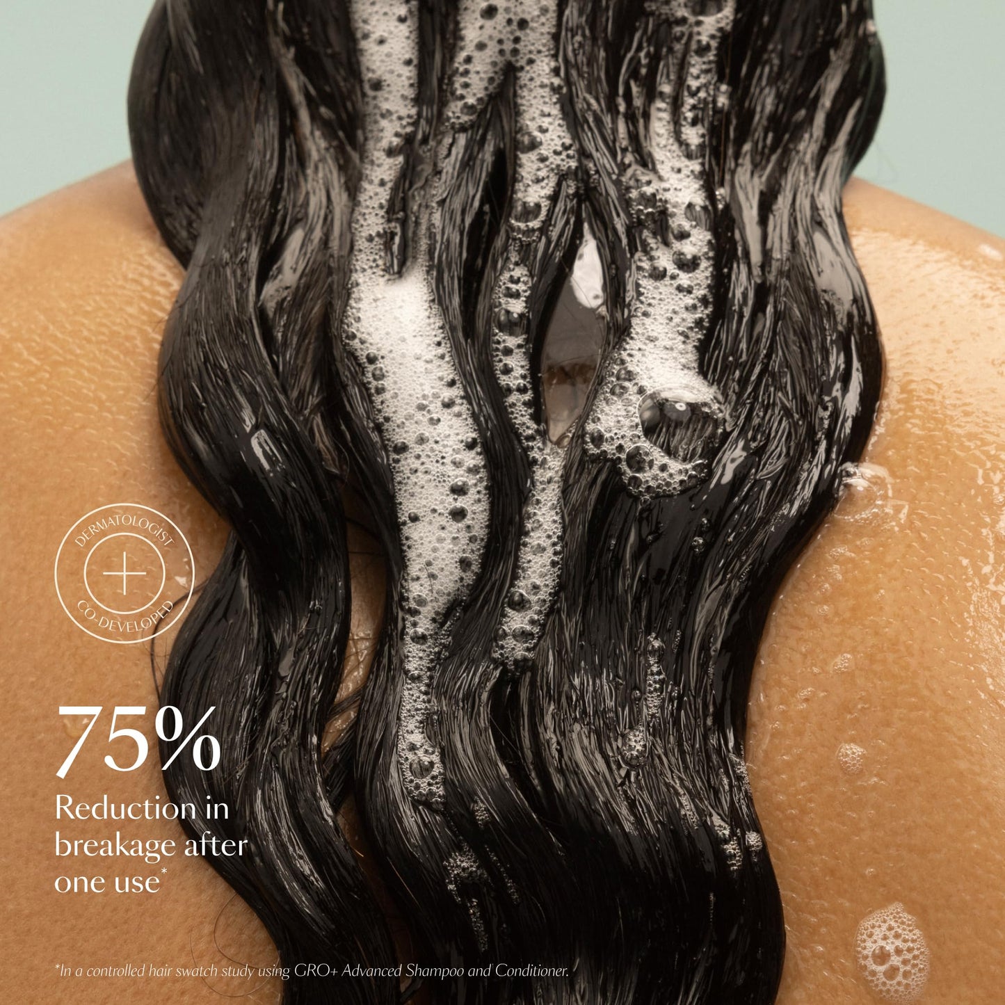 VEGAMOUR GRO+ Advanced Balancing Conditioner – Hydrating, Nourishing & Softening Formula for Thinning Hair – Color Safe, Vegan, Silicone-Free (8 Fl Oz)