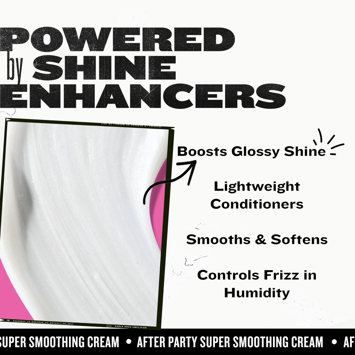 Bed Head by TIGI After Party Super Smoothing Cream | Anti-Frizz Styling Cream with Shine & Humidity Protection for Frizzy, Dull, or Coarse Hair, 3.38 fl oz