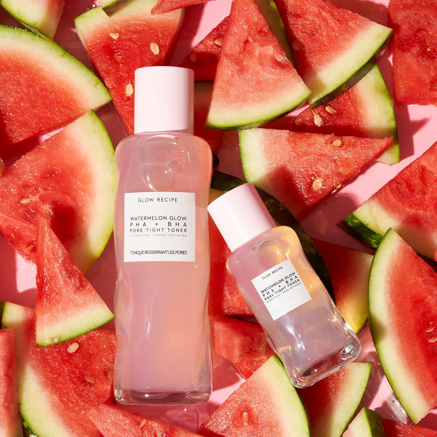 Glow Recipe PHA + BHA Face Toner – Korean Skincare, Pore Minimizer & Gentle Exfoliator with Watermelon & Cactus Water, 150ml