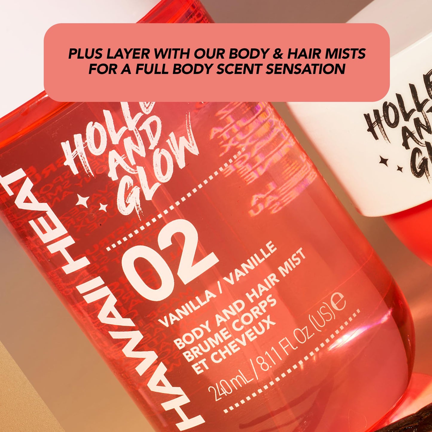 HOLLER AND GLOW Hawaii Heat Vanilla Body Butter – Moisturizing & Nourishing Lotion for Extremely Dry Skin, Shea Butter, Peony & Amber, 5.29oz