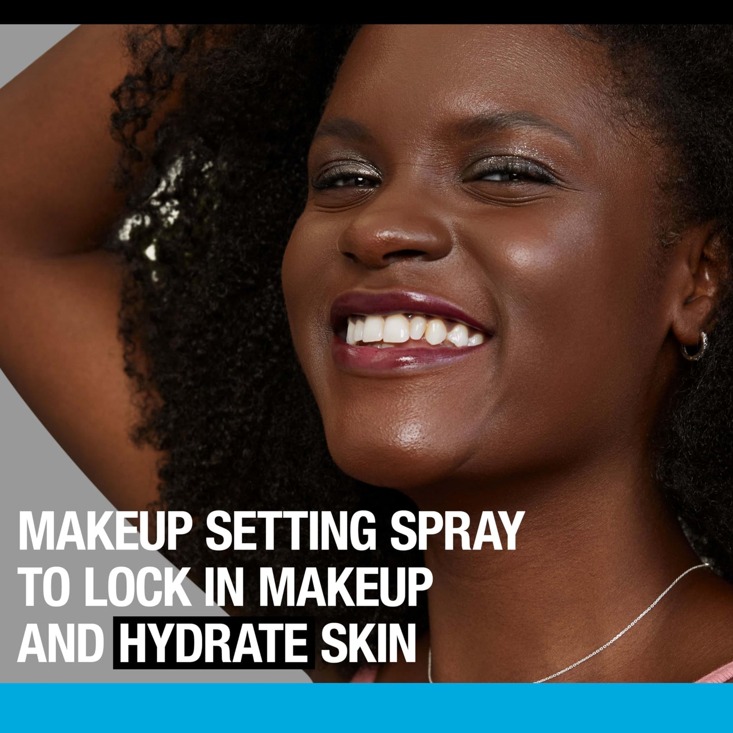 Neutrogena Hydro Boost Hydrating Makeup Setting Spray with Hyaluronic Acid – Longwear Facial Mist for Smooth, Glowing, Dewy Skin, 3.4 fl. oz