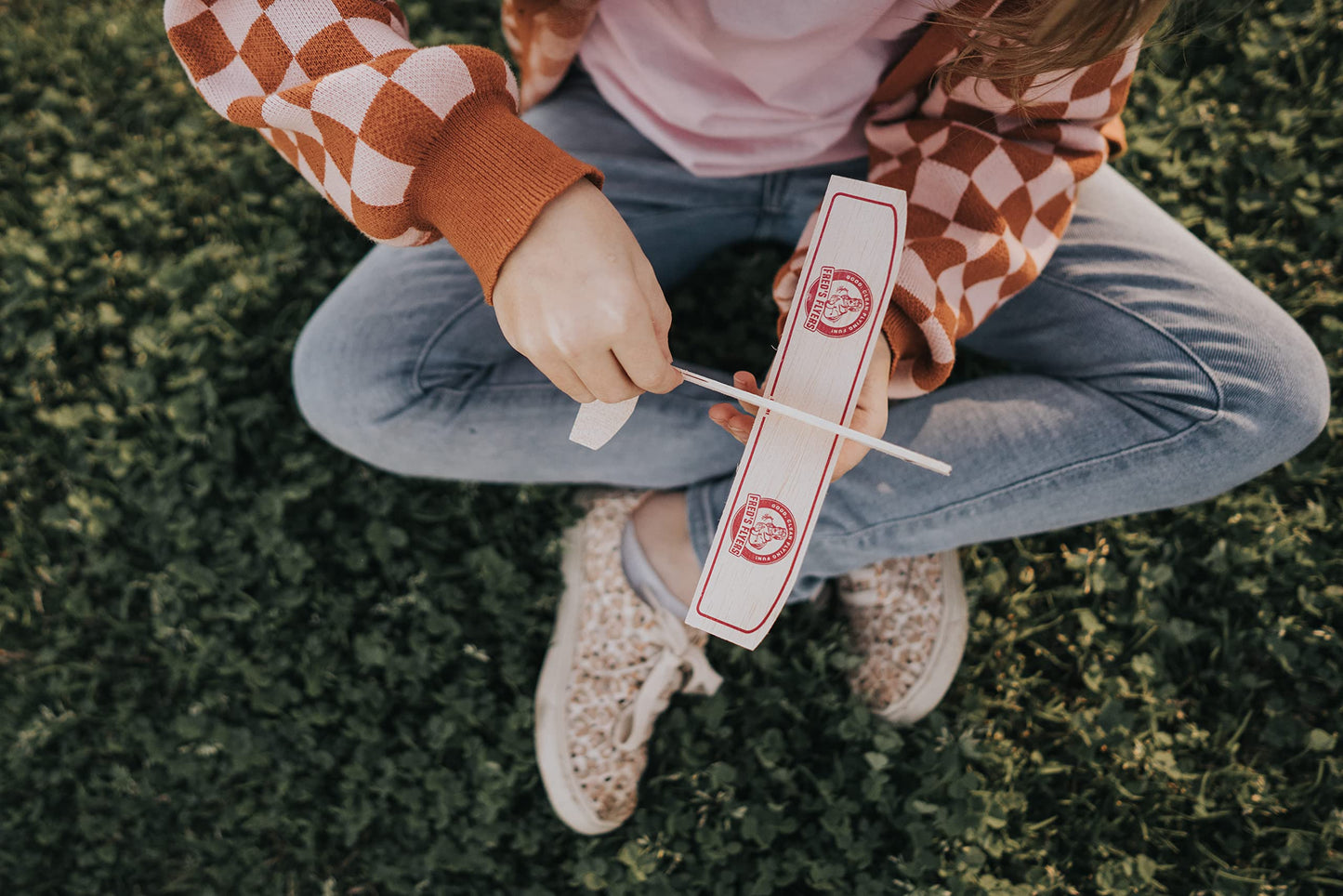 Fred's Flyers Balsa Wood Airplane Gliders – 5 Pack – Made in USA – Guaranteed to Arrive Unbroken