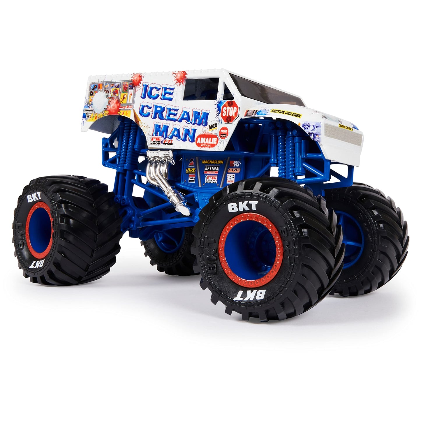 Monster Jam, Official Ice Cream Man Monster Truck, Die-Cast Vehicle, 1:24 Scale