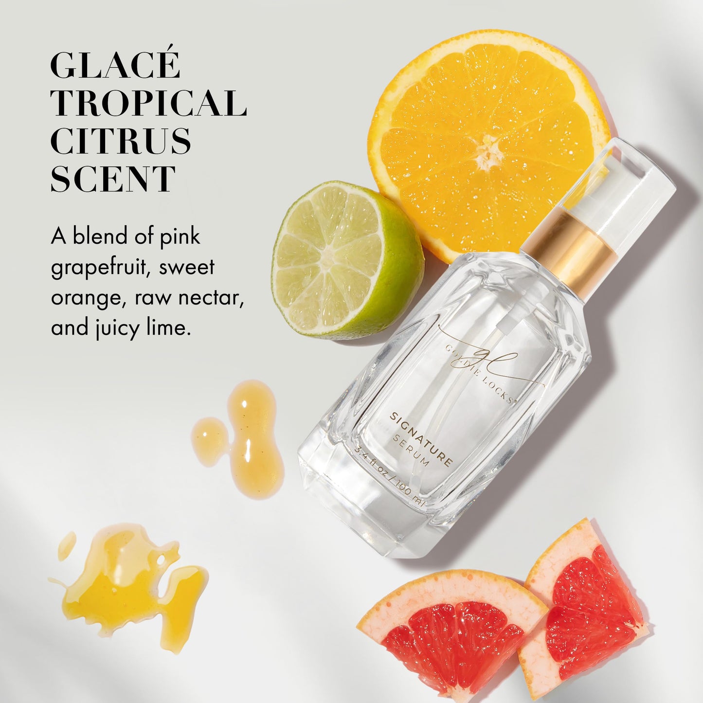 Goldie Locks Signature Hair Serum 1.7 fl oz | Anti-Frizz, Humidity Control & Shine Enhancer | Safe for Color-Treated Hair & Extensions