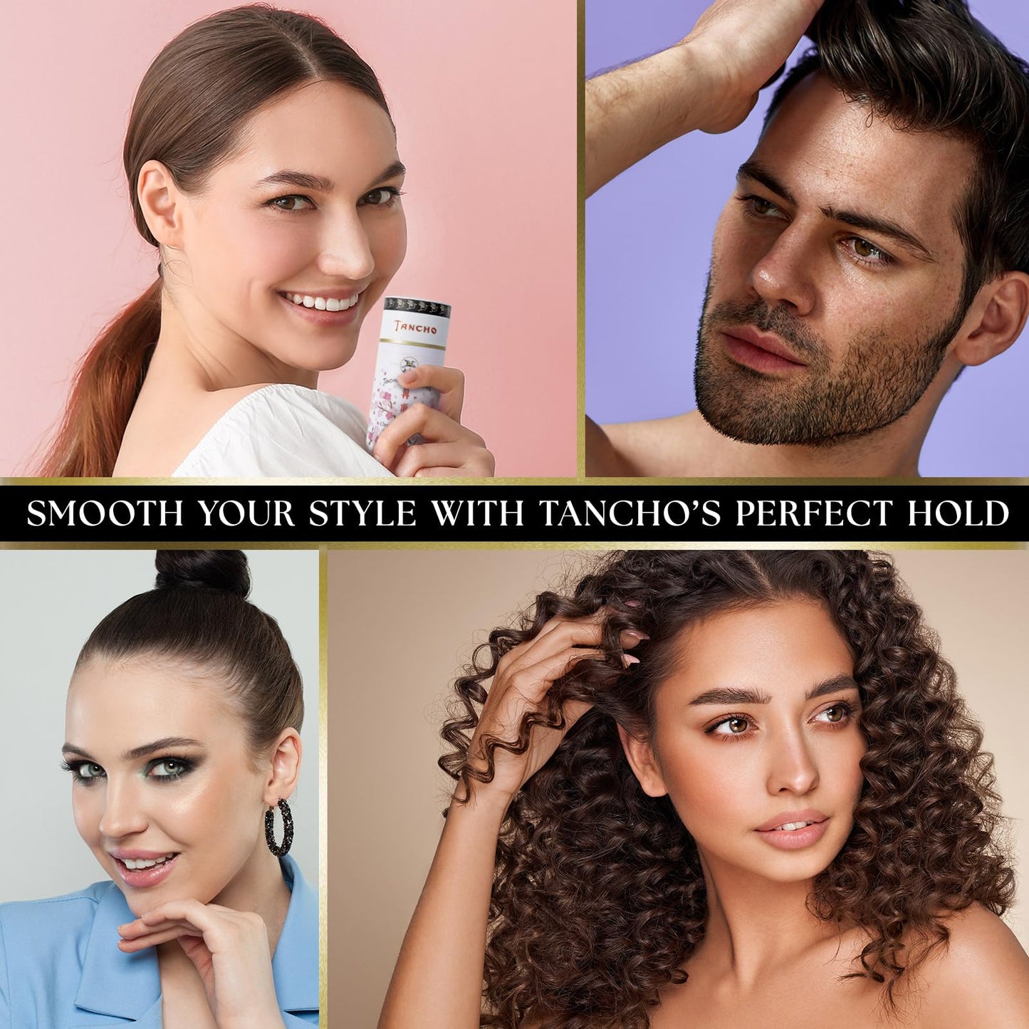 GATSBY Tancho Hair Styling Wax Stick 3.5oz | Japanese Cherry Blossom Scent | Plant-Based Pomade for All Hair Types | Mandom Japan Special Edition