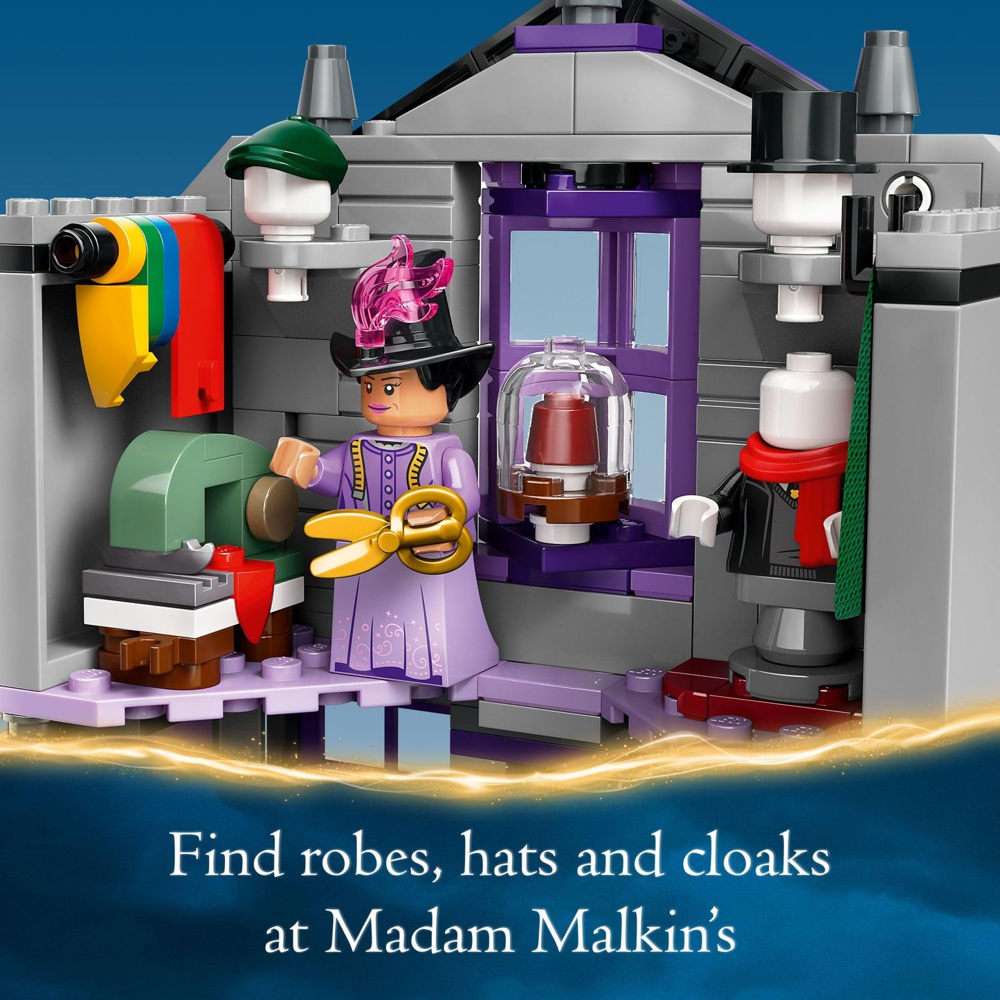 LEGO Harry Potter Ollivanders & Madam Malkin's Robes Building Toys - Harry Potter Toys for Kids, Boys & Girls, Age 8+ - Birthday Gift - 76439