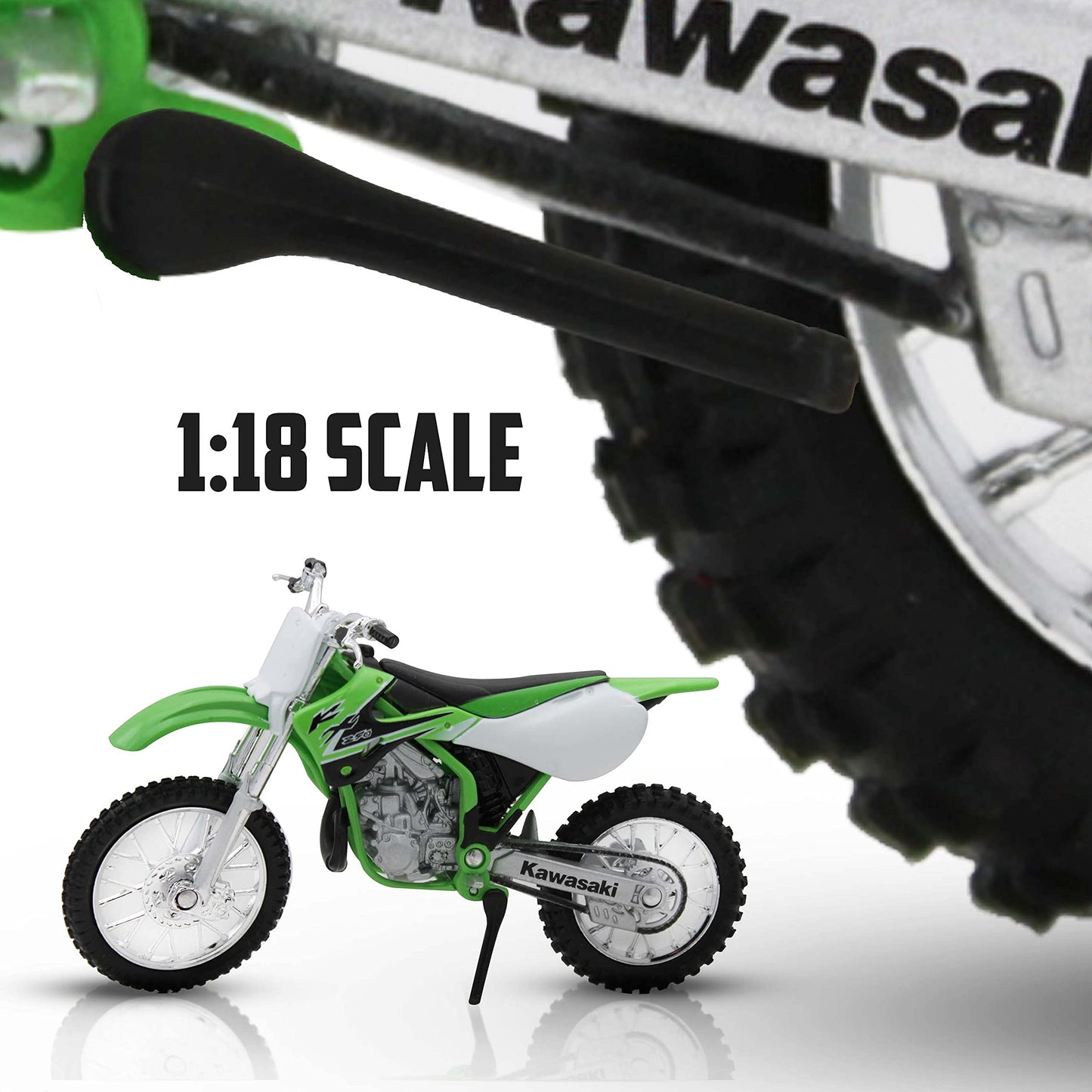 Welly Die Cast Motorcycle Orange KTM 450 SX Racing, 1:18 Scale for Unisex Adult