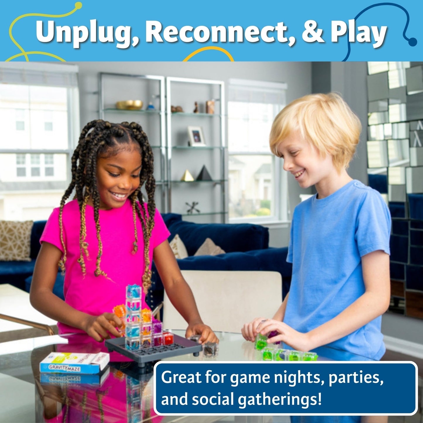 ThinkFun Gravity Maze Marble Logic Game - STEM Puzzle for Kids 8-12, Brain-Boosting Fun, Educational Gift, Critical Thinking & Problem Solving