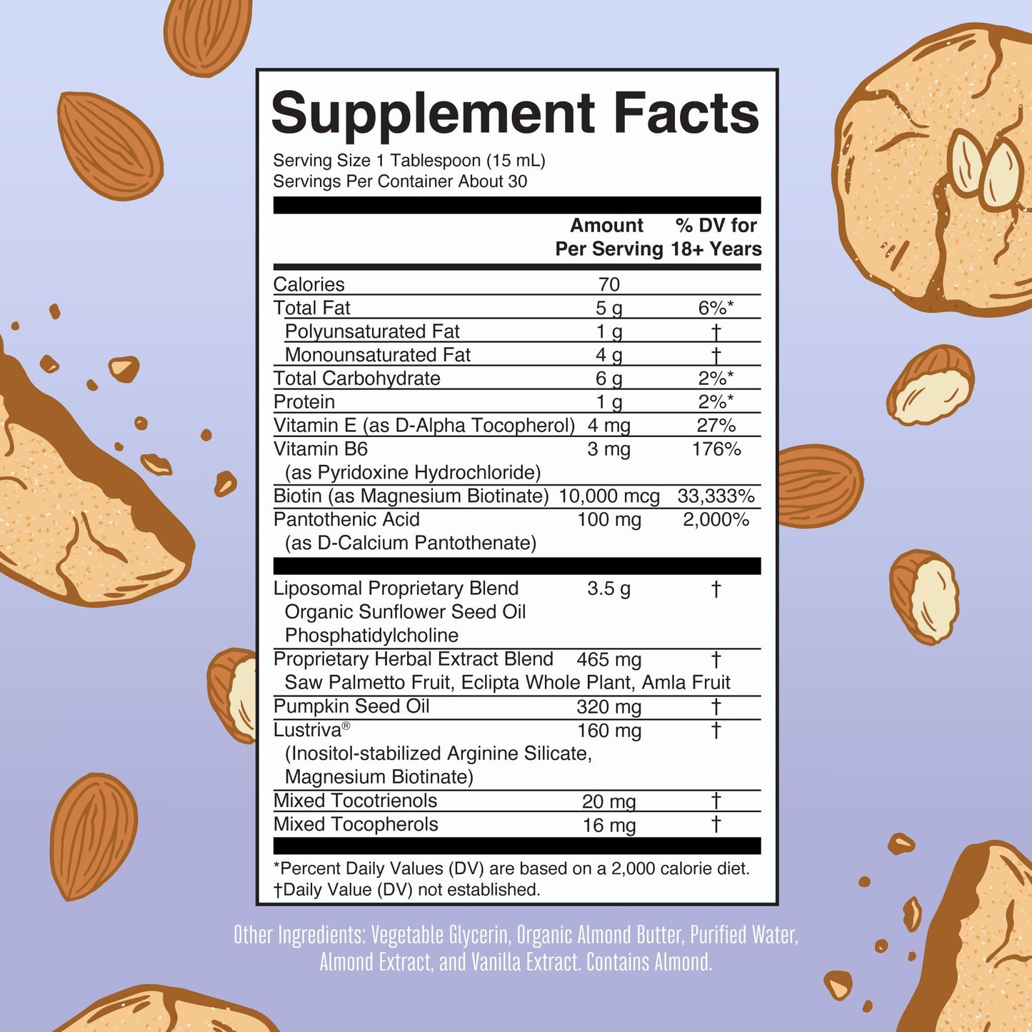 MaryRuth Organics Women’s Hair Growth MAX Liposomal | Lustriva®, Biotin 10000mcg & Pumpkin Seed Oil | Supports Thicker Hair, Skin & Fine Lines | 15.22 Fl Oz