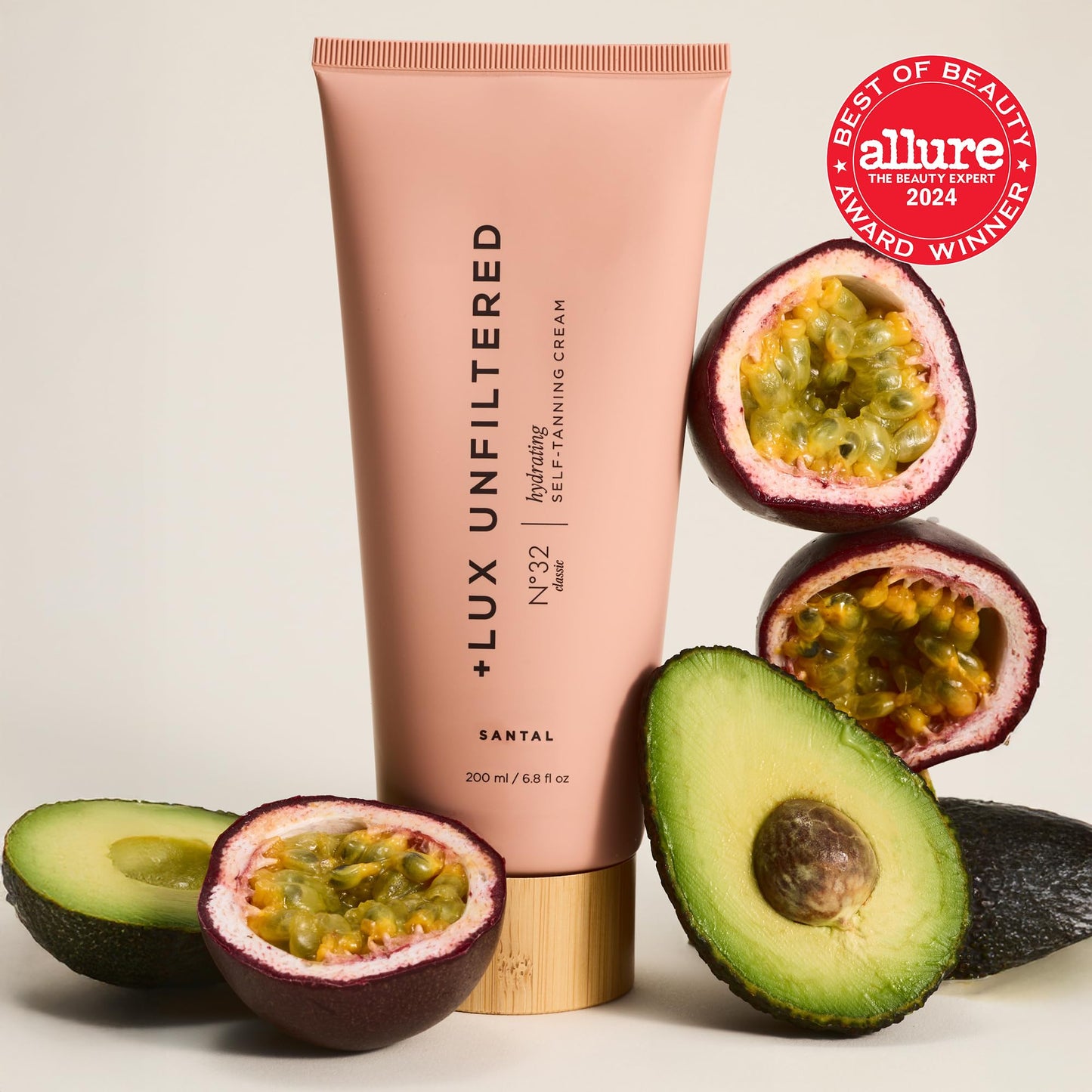 Lux Unfiltered N°32 Gradual Self Tanner – Hydrating, Non-Sticky, Natural-Looking Tan with Shea Butter & Squalane, Vegan & Cruelty-Free