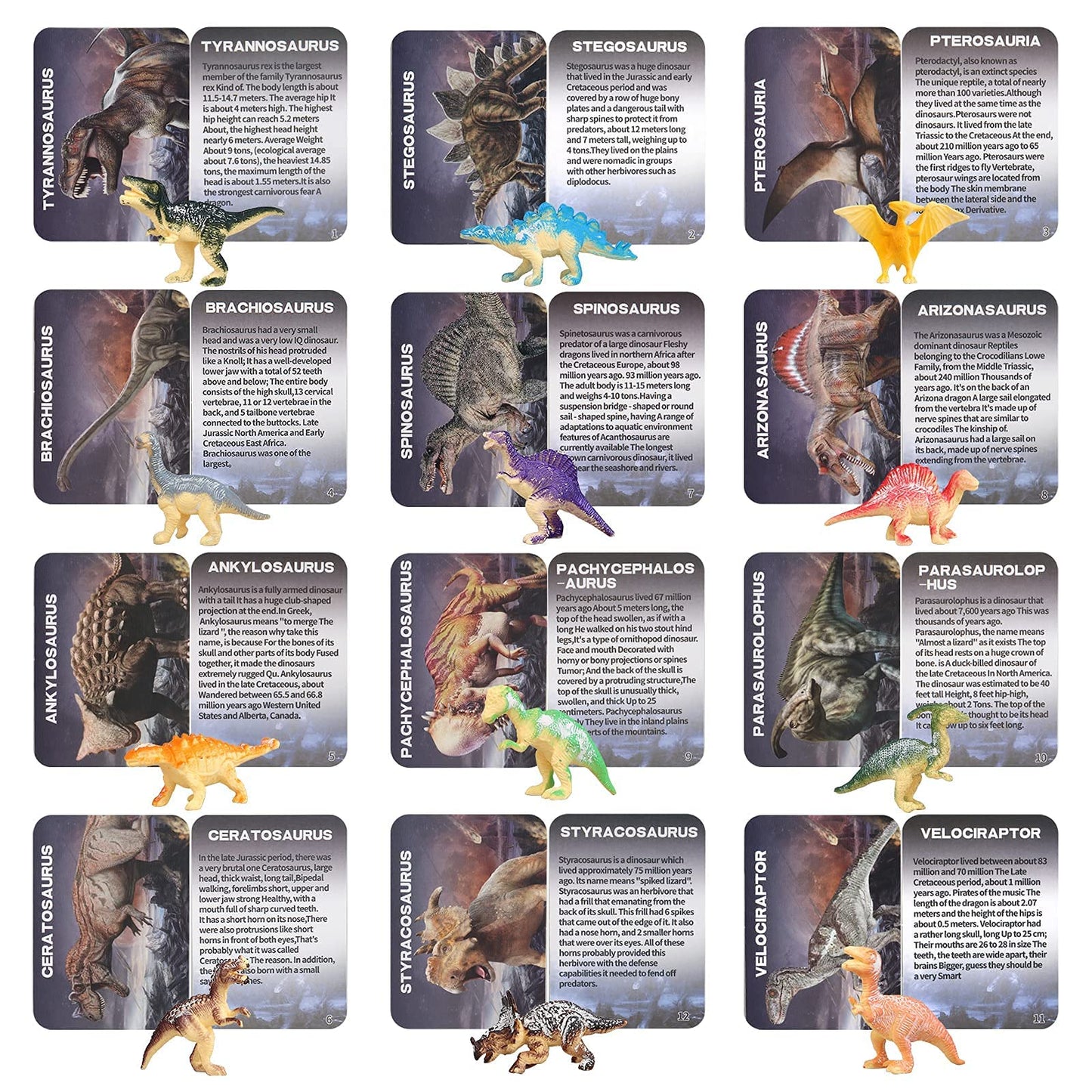 Woumserta Jumbo Dino Egg Dig Kit with 12 Dinosaur Toys – Excavation Playset for Kids 5-12, Birthday Gift for Boys & Girls