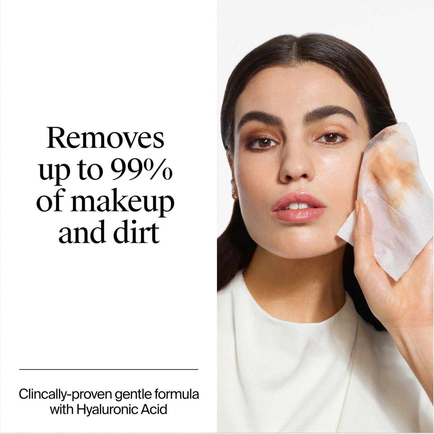 Neutrogena Hydro Boost Micellar Cleansing Wipes with Hyaluronic Acid – Hydrating Makeup Remover for Waterproof Makeup, Hypoallergenic, 2 x 25 ct