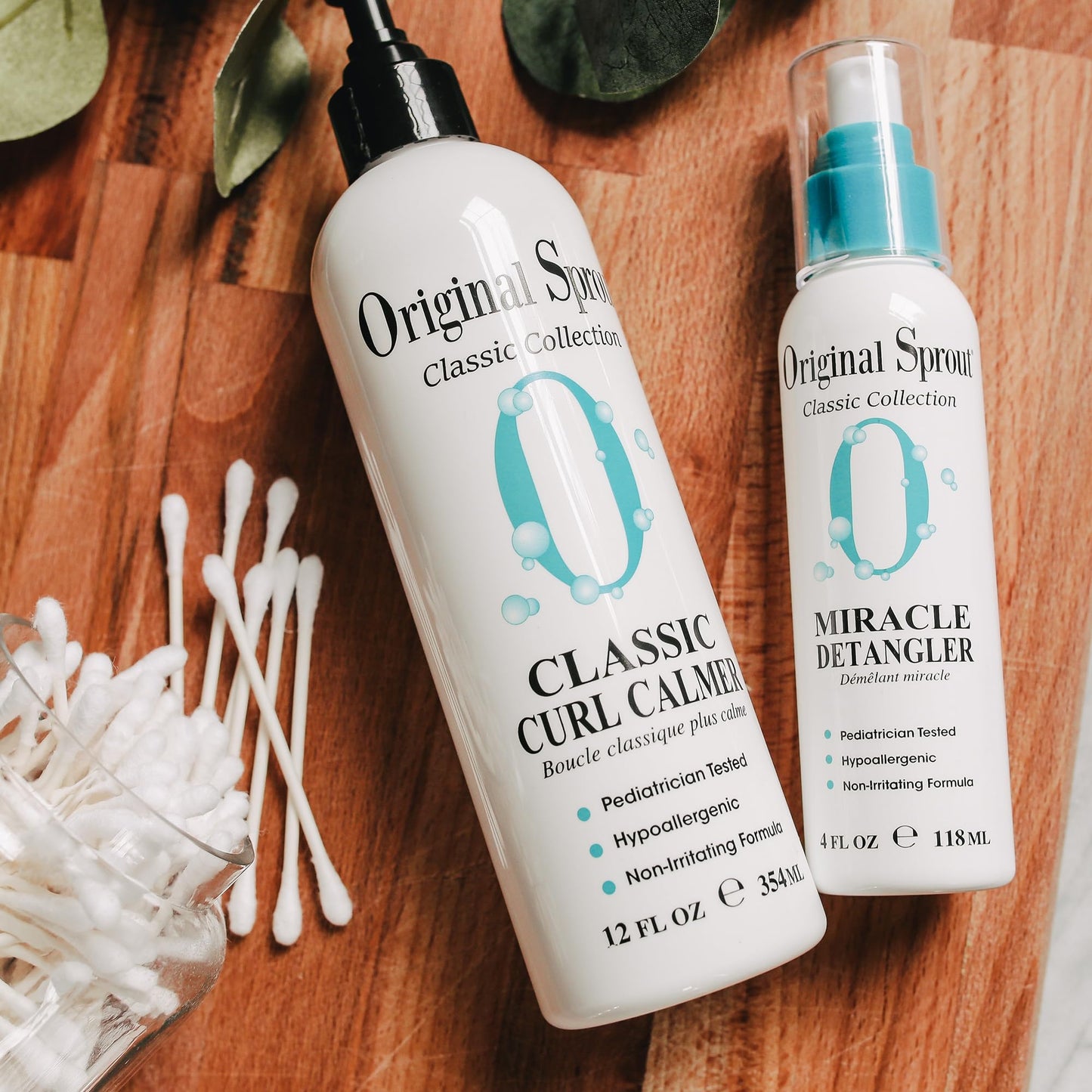 Original Sprout Miracle Detangler, Leave-In Conditioner Treatment for All Hair Types, 4 oz. Bottle