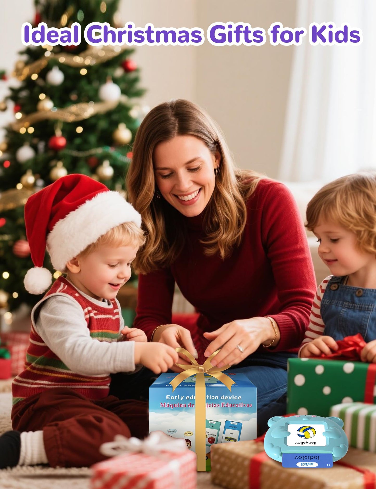 Spanish & English Talking Flash Cards for Toddlers – 510 Sight Words, Bilingual Learning & Autism Speech Therapy Educational Toys