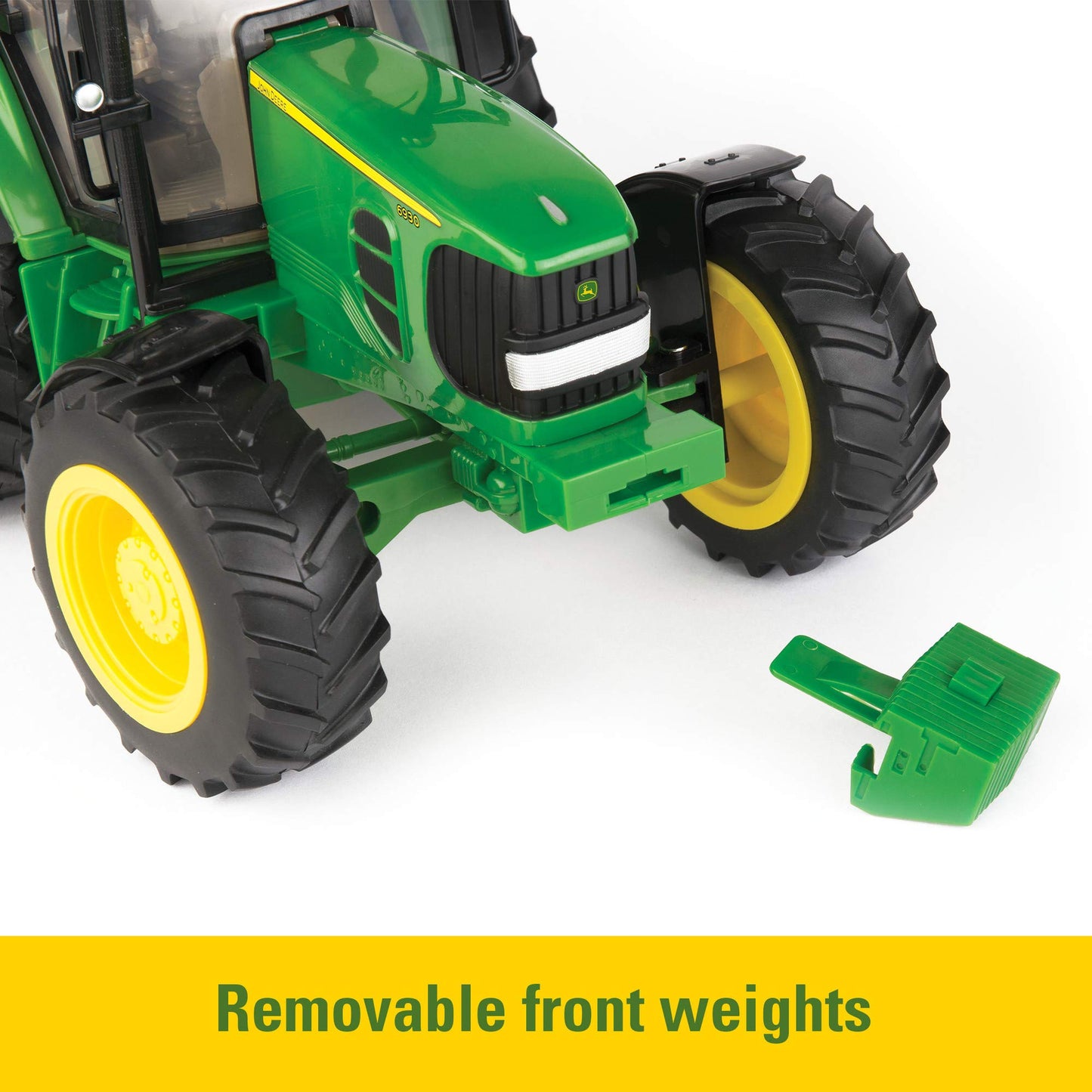 1/16 John Deere Big Farm 6930 Tractor with Wagon Imaginative Play for Babies