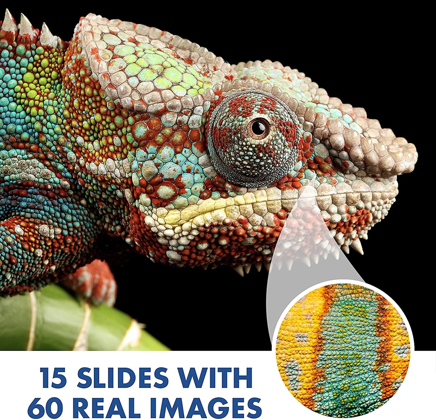 Educational Insights GeoSafari Jr. Kidscope, Kids Microscope, STEM Toy, Easter Basket Stuffers for Kids, Gift For Boys & Girls, Ages 5+