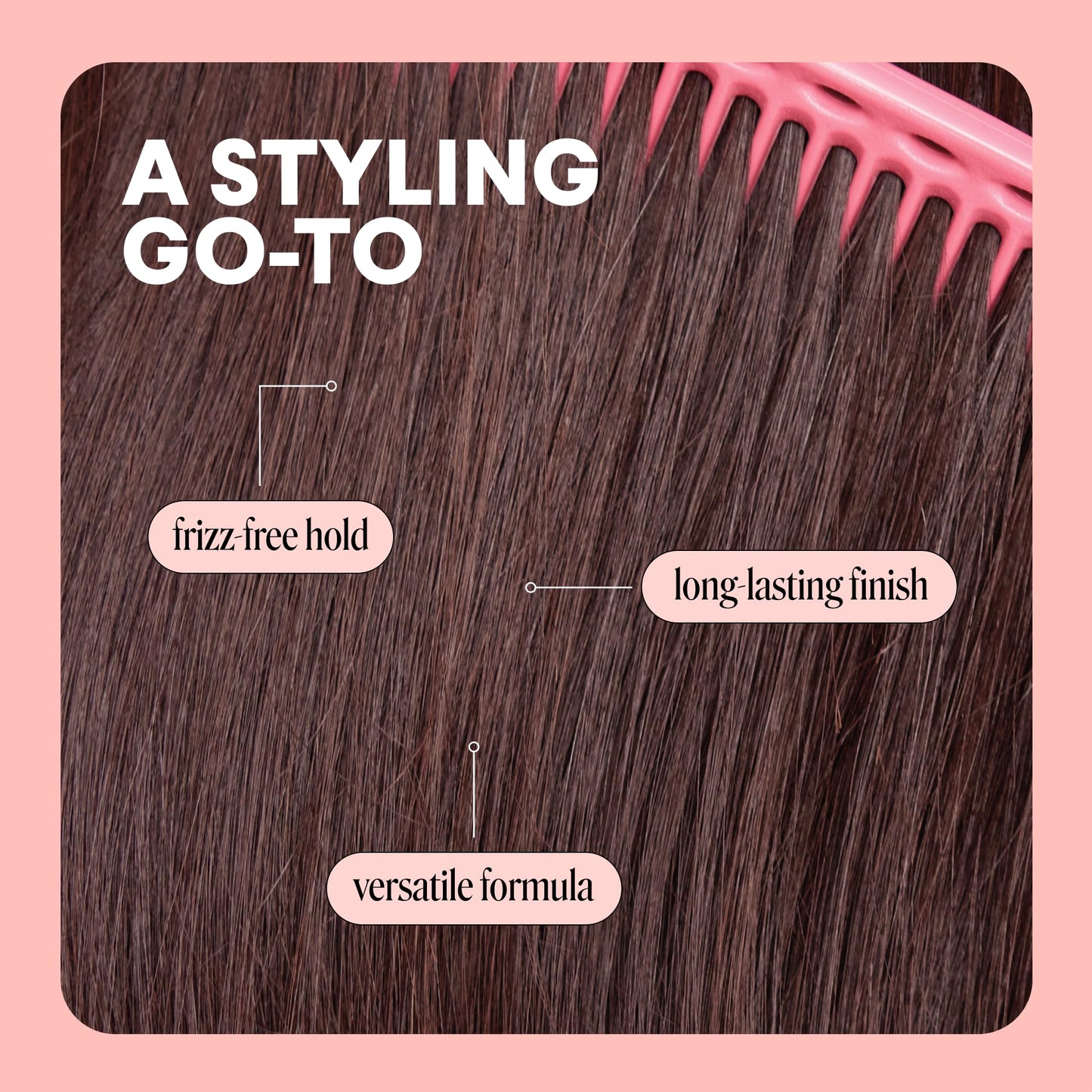 MONDAY HAIRCARE SLEEK HOLD Hairspray for long-lasting finish 329 mL