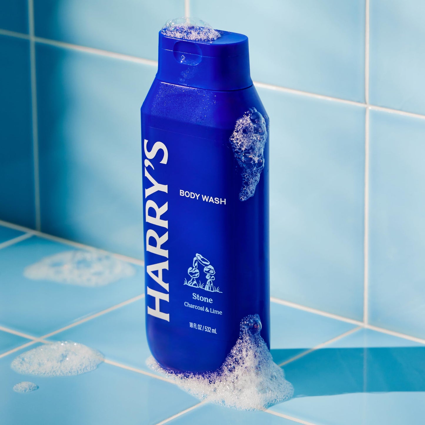 Harry's Men's Body Wash - Stone - (3 Pack) 18 fl oz - Shower Gel for Men - No Parabens, Sulfates, or Dyes