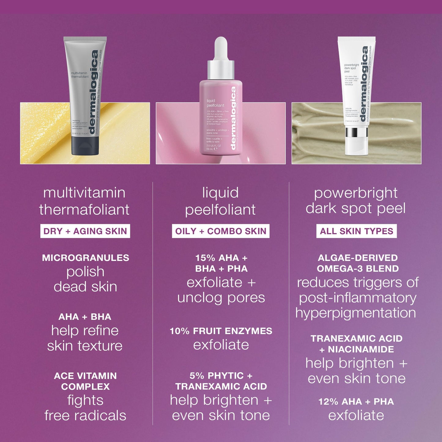 Dermalogica Multivitamin Thermafoliant Face Scrub with Salicylic Acid & Retinol – Anti-Aging Exfoliator, 2.5 oz