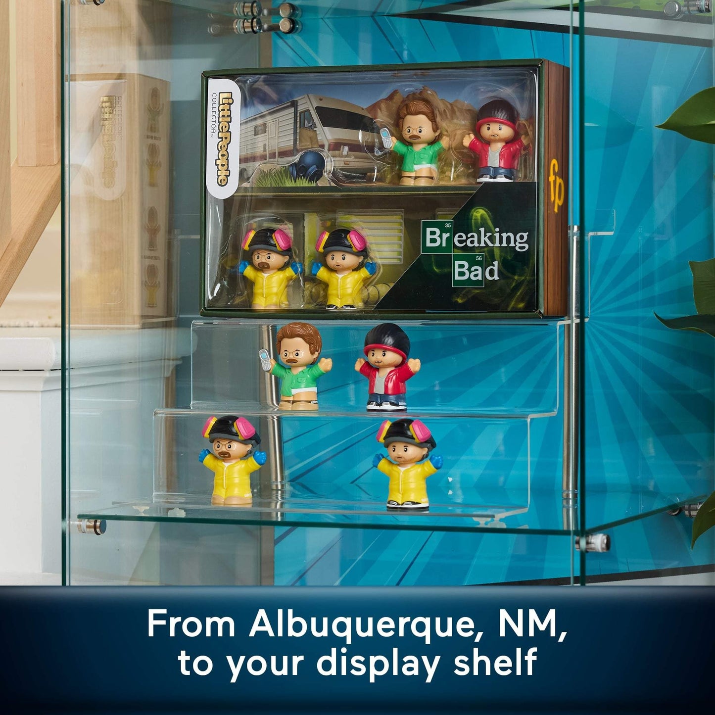 Little People Collector Breaking Bad TV Show Special Edition Figure Set in Display Box for Adults & Fans