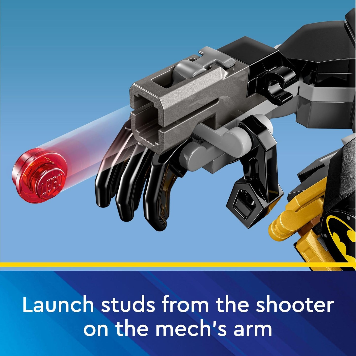 LEGO DC Batman Mech Armor 76270 – Robot Action Figure & Batman Minifigure, Super Hero Toy for Kids 6+, Collectible Gift